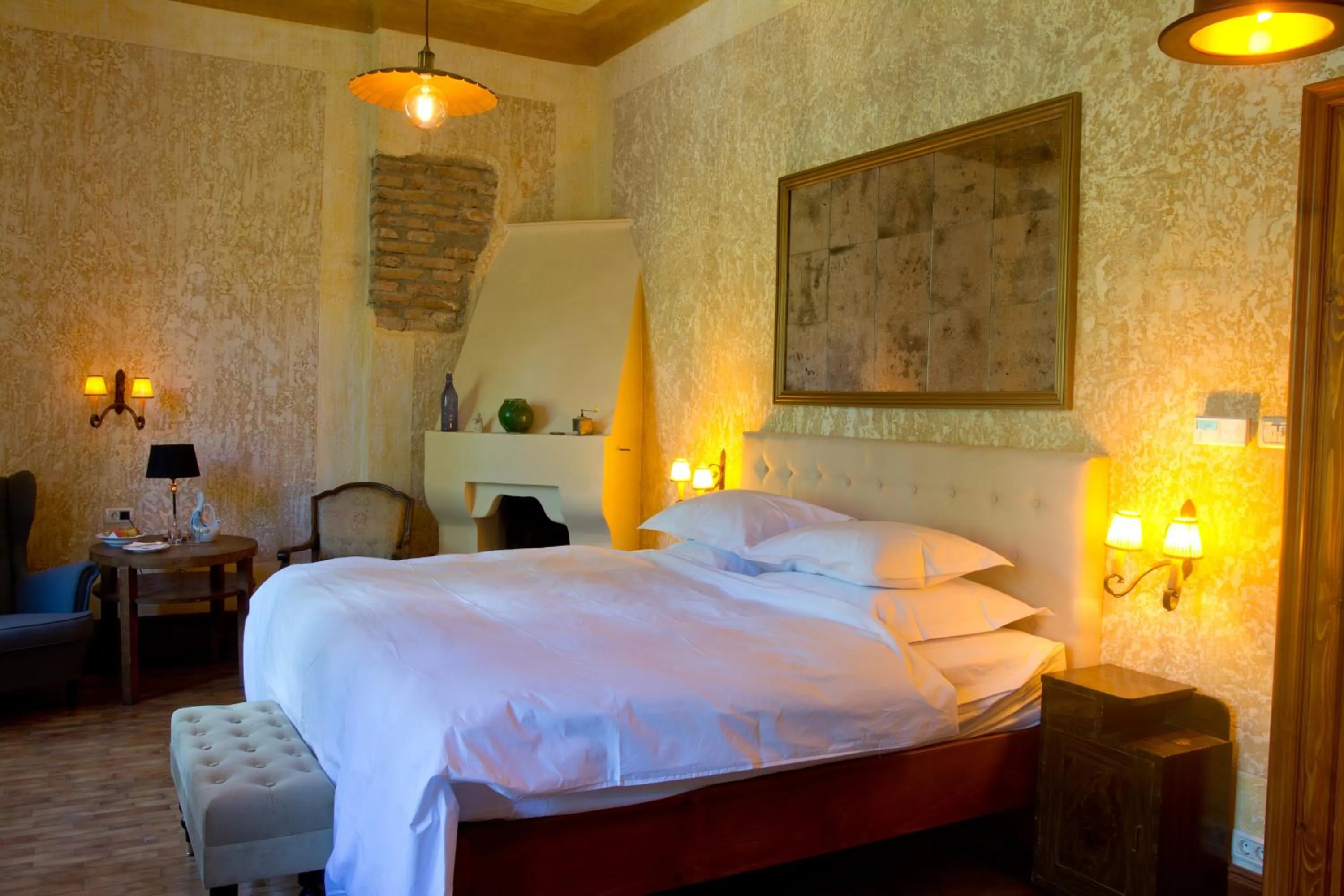 Photo of the whole room, Bed in Zabola Estate - Transylvania