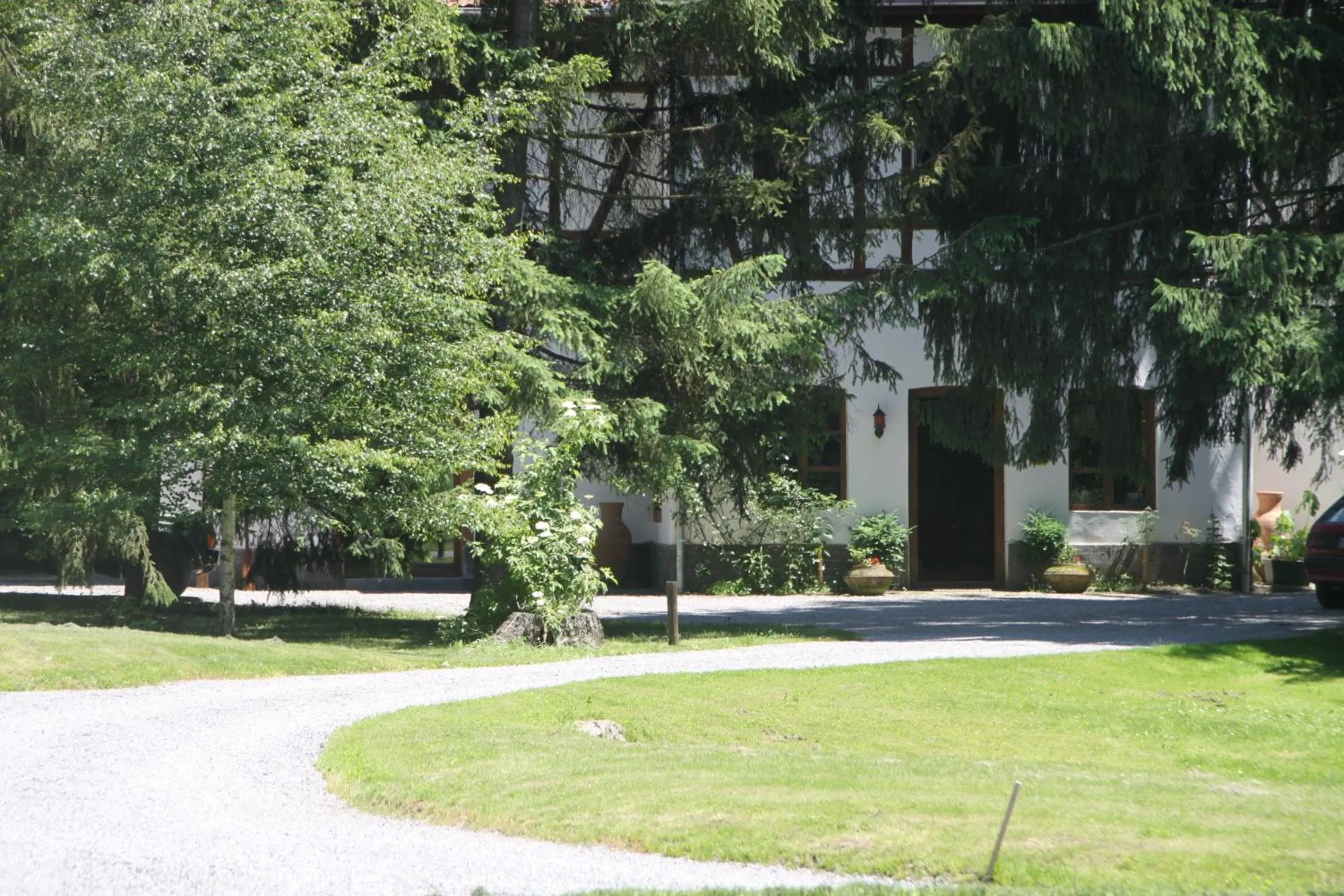 Facade/entrance in Zabola Estate - Transylvania