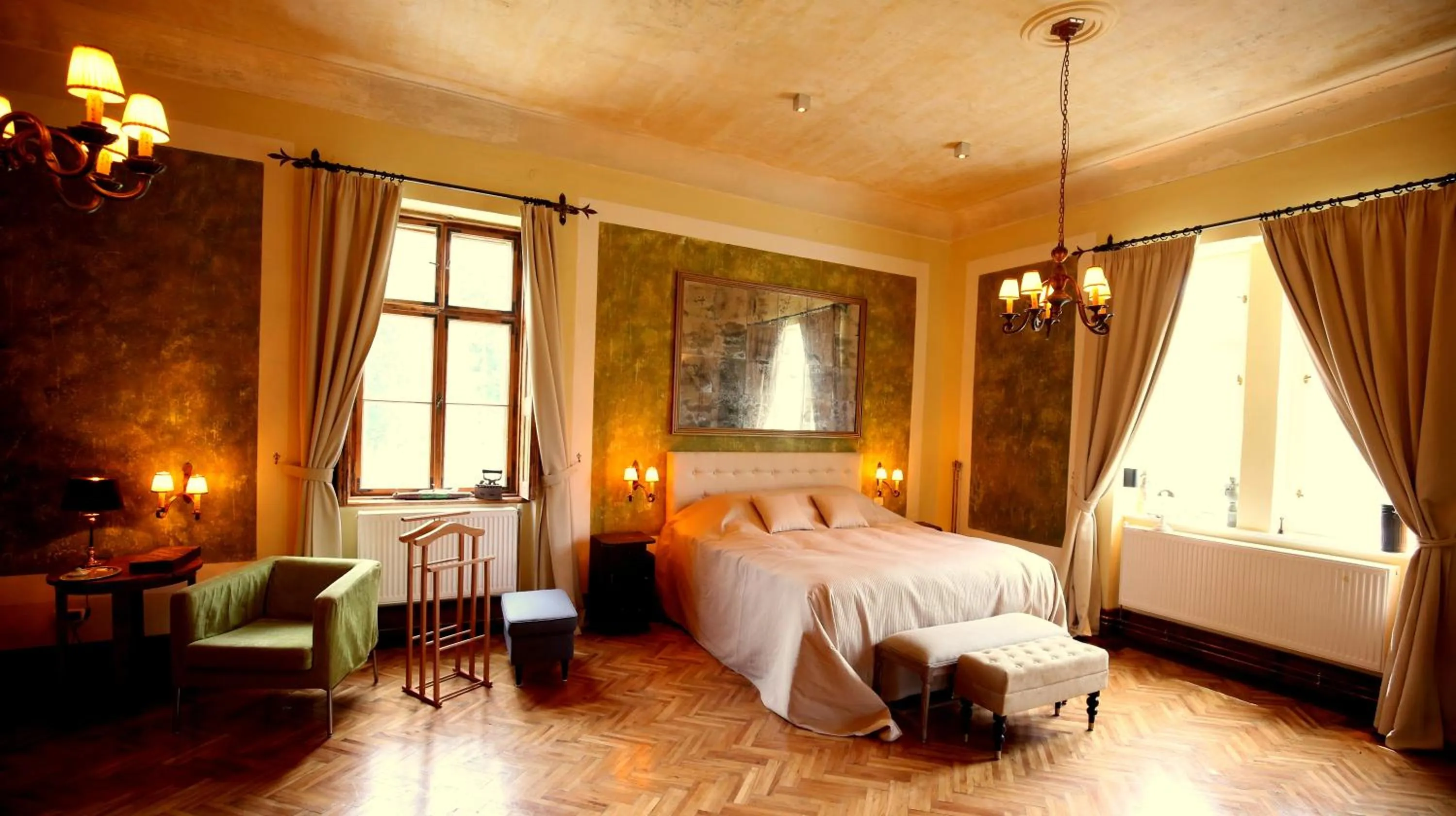 Photo of the whole room, Bed in Zabola Estate - Transylvania