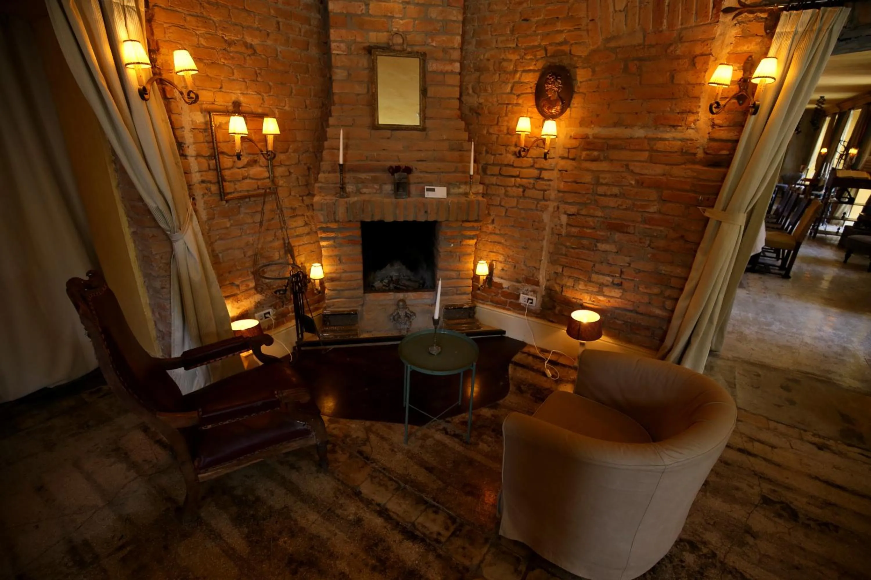 Communal lounge/ TV room in Zabola Estate - Transylvania