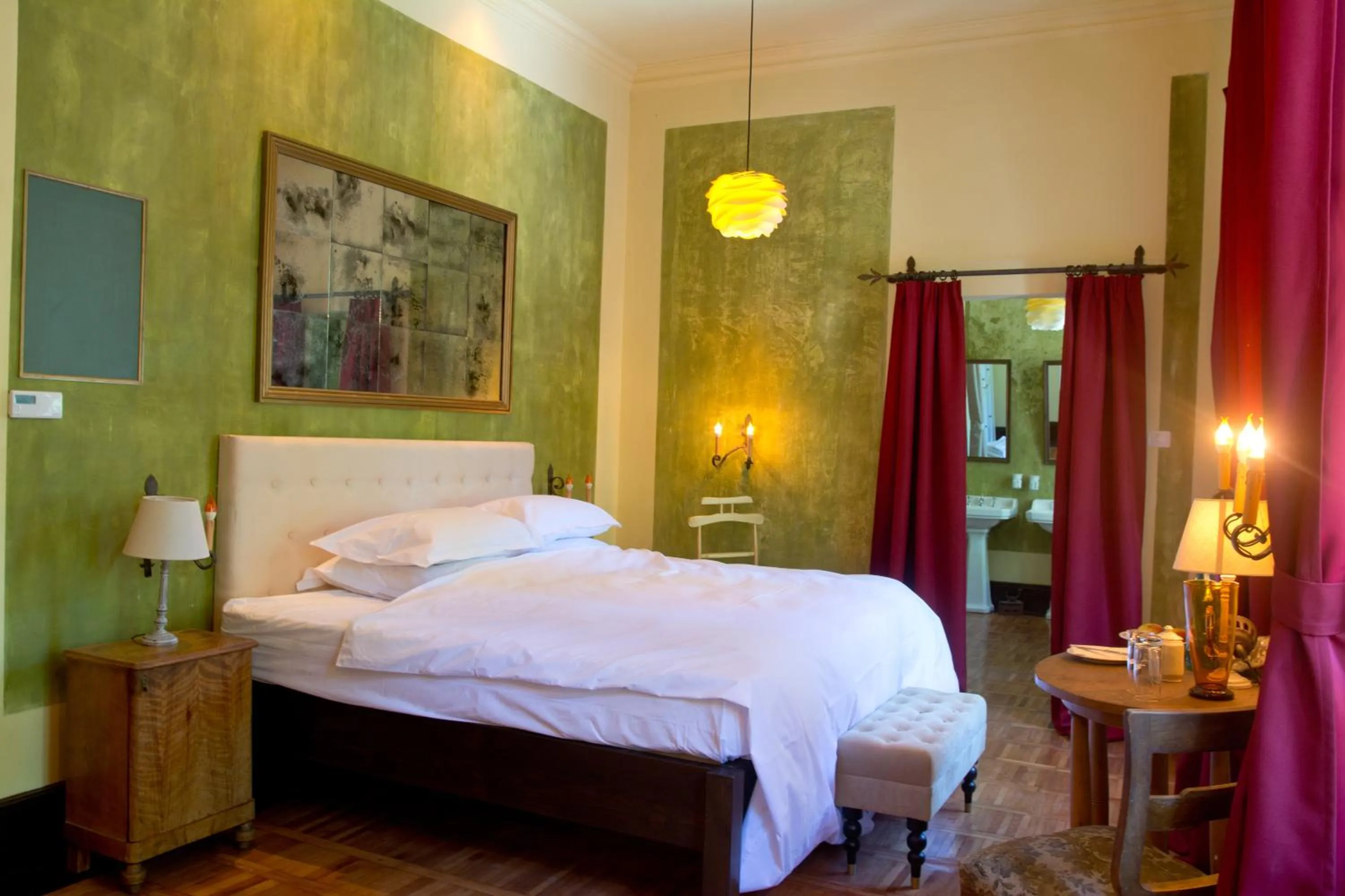 Photo of the whole room, Bed in Zabola Estate - Transylvania