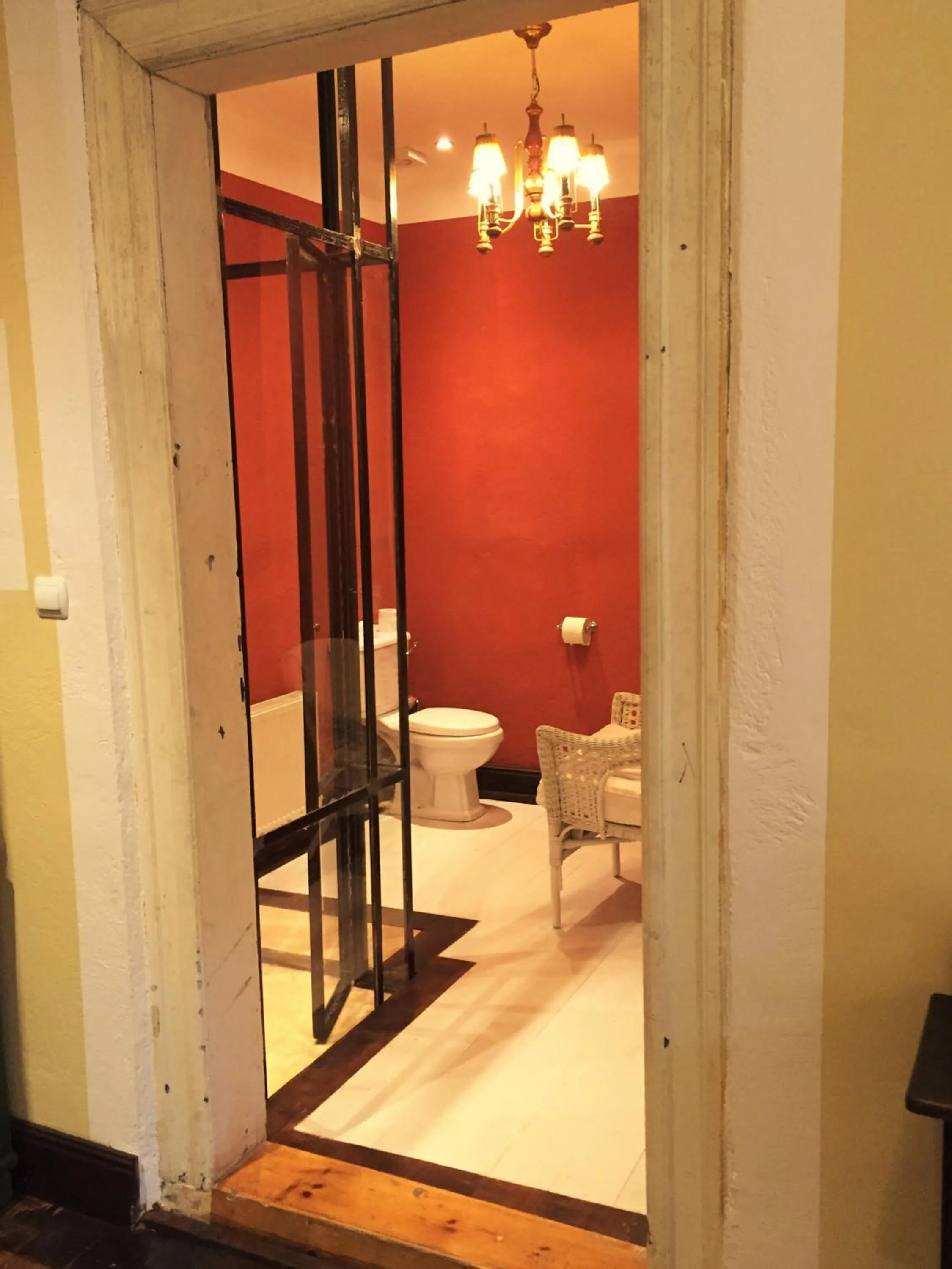 Toilet, Bed in Zabola Estate - Transylvania