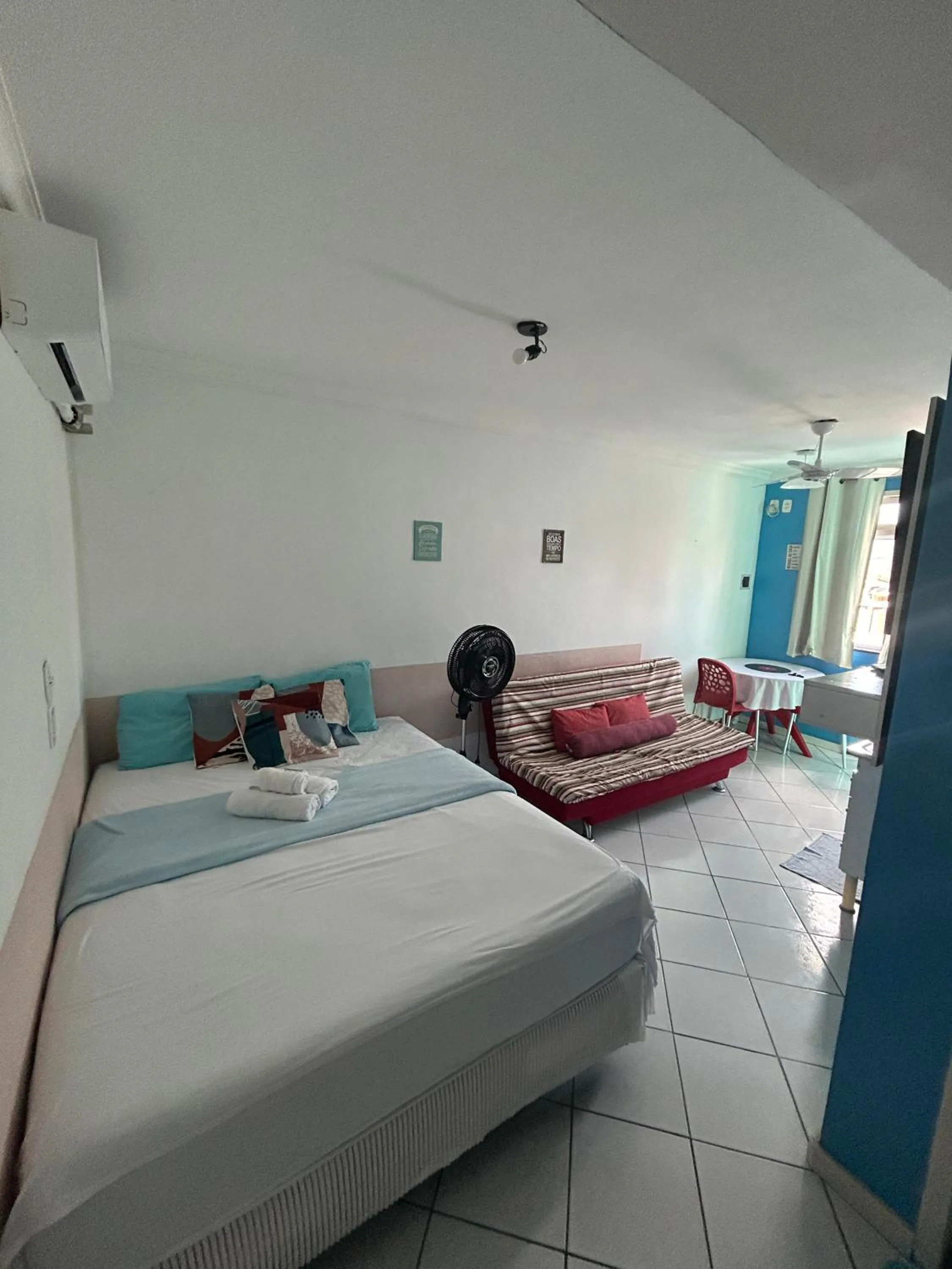 Loft inteiro, aconchegante.