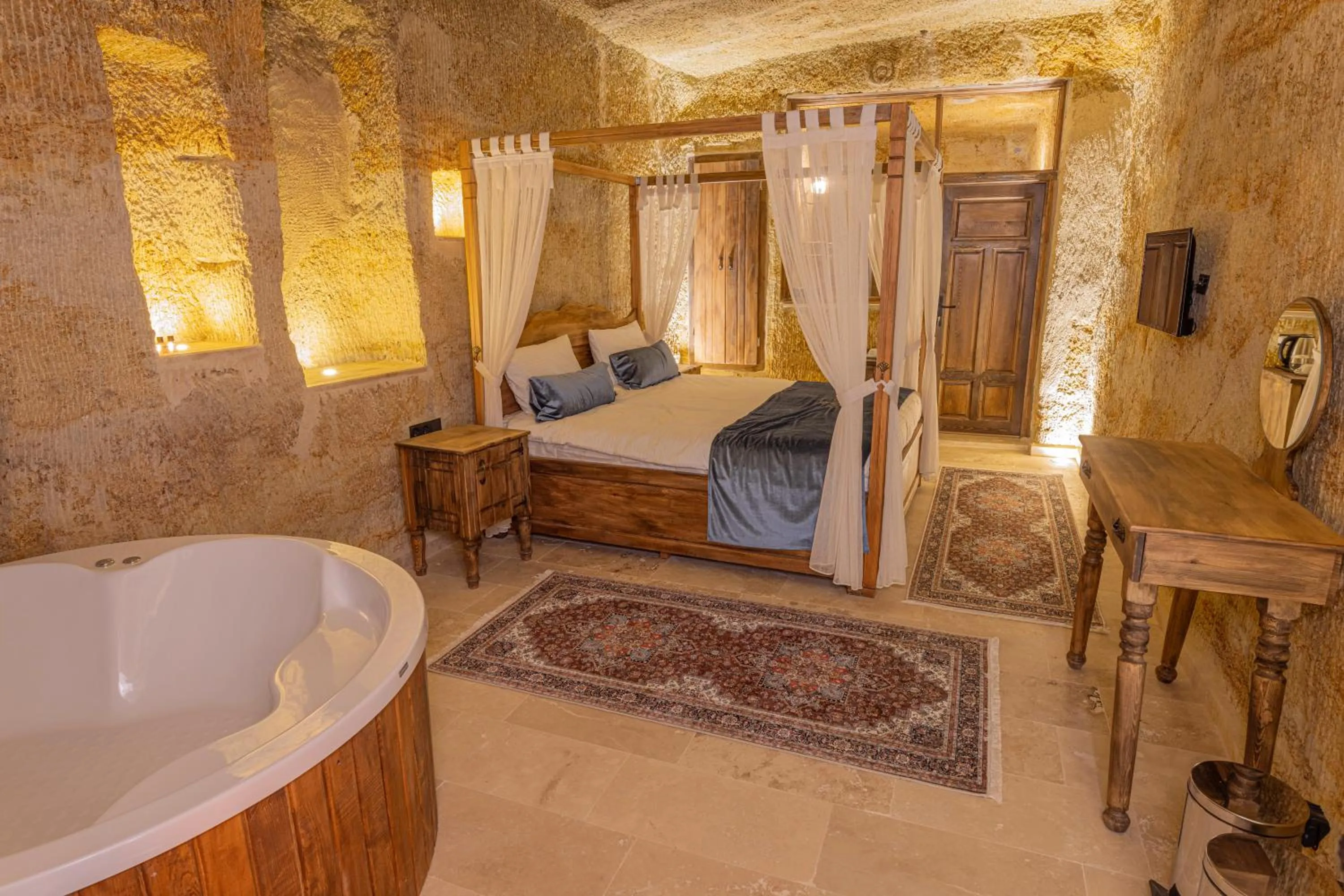 Bed in Chakra Special Caves