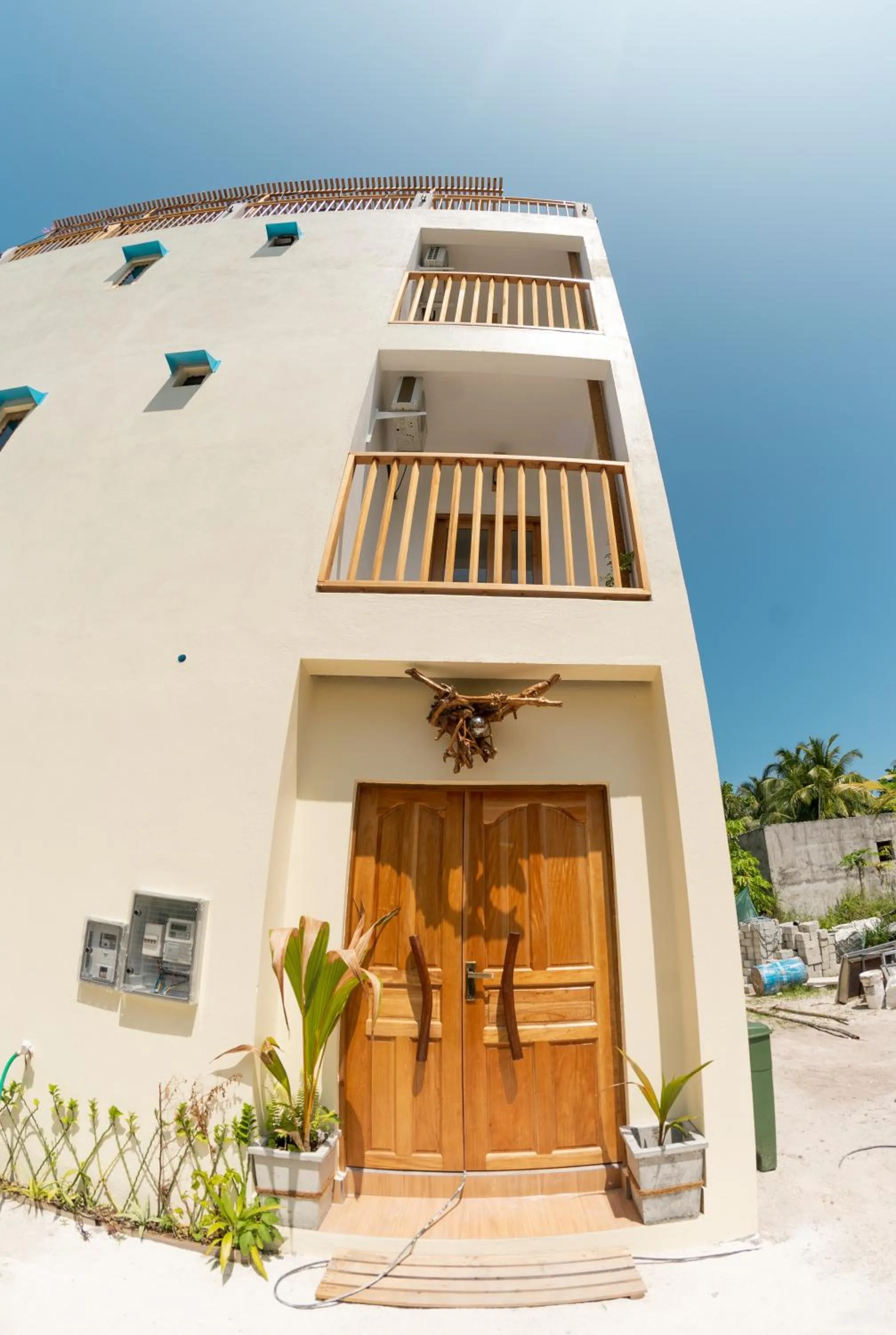 Facade/entrance in Manta Sea View Himandhoo
