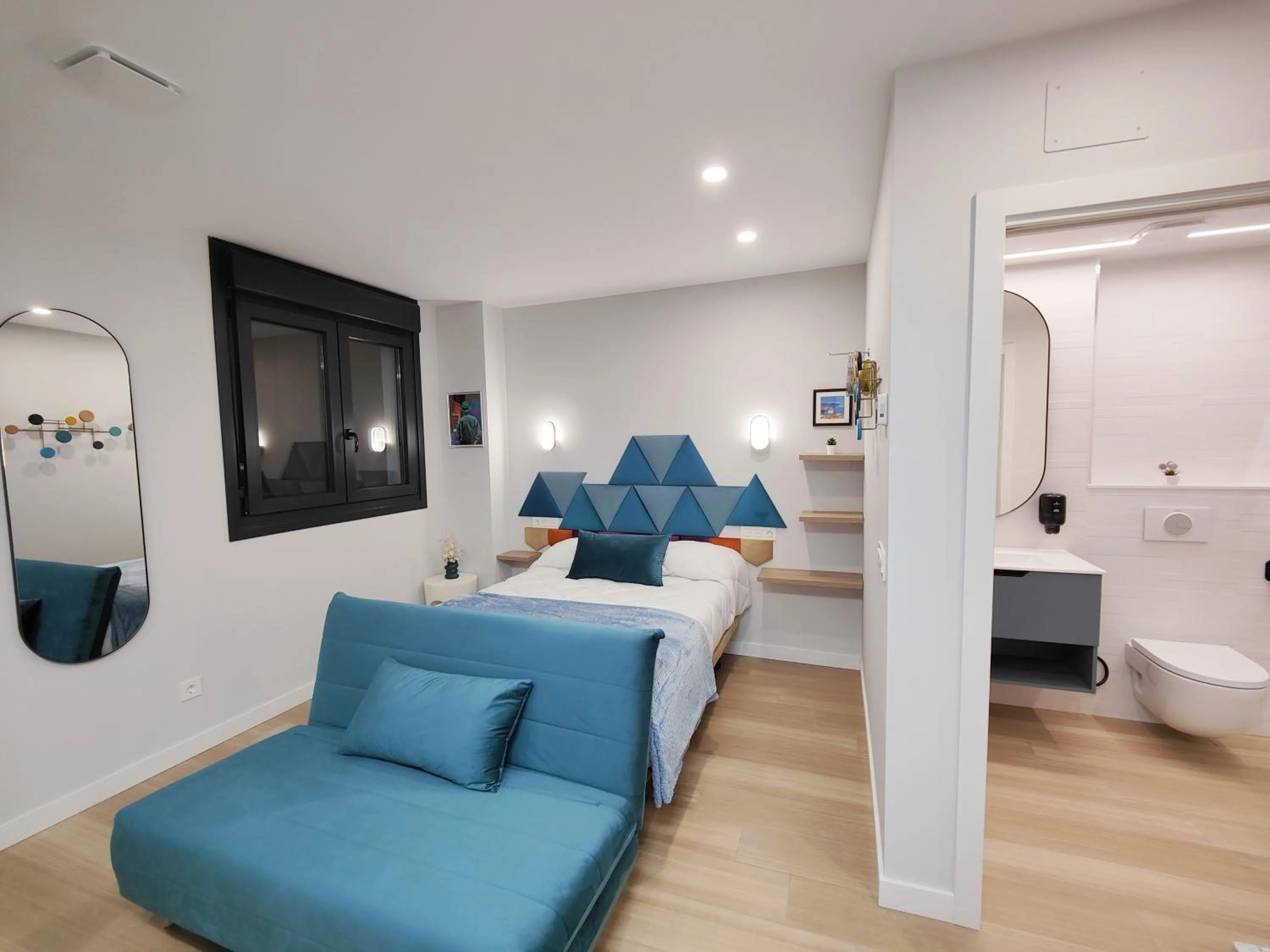 Living room in Apartamentos Centro Oviedo Caveda