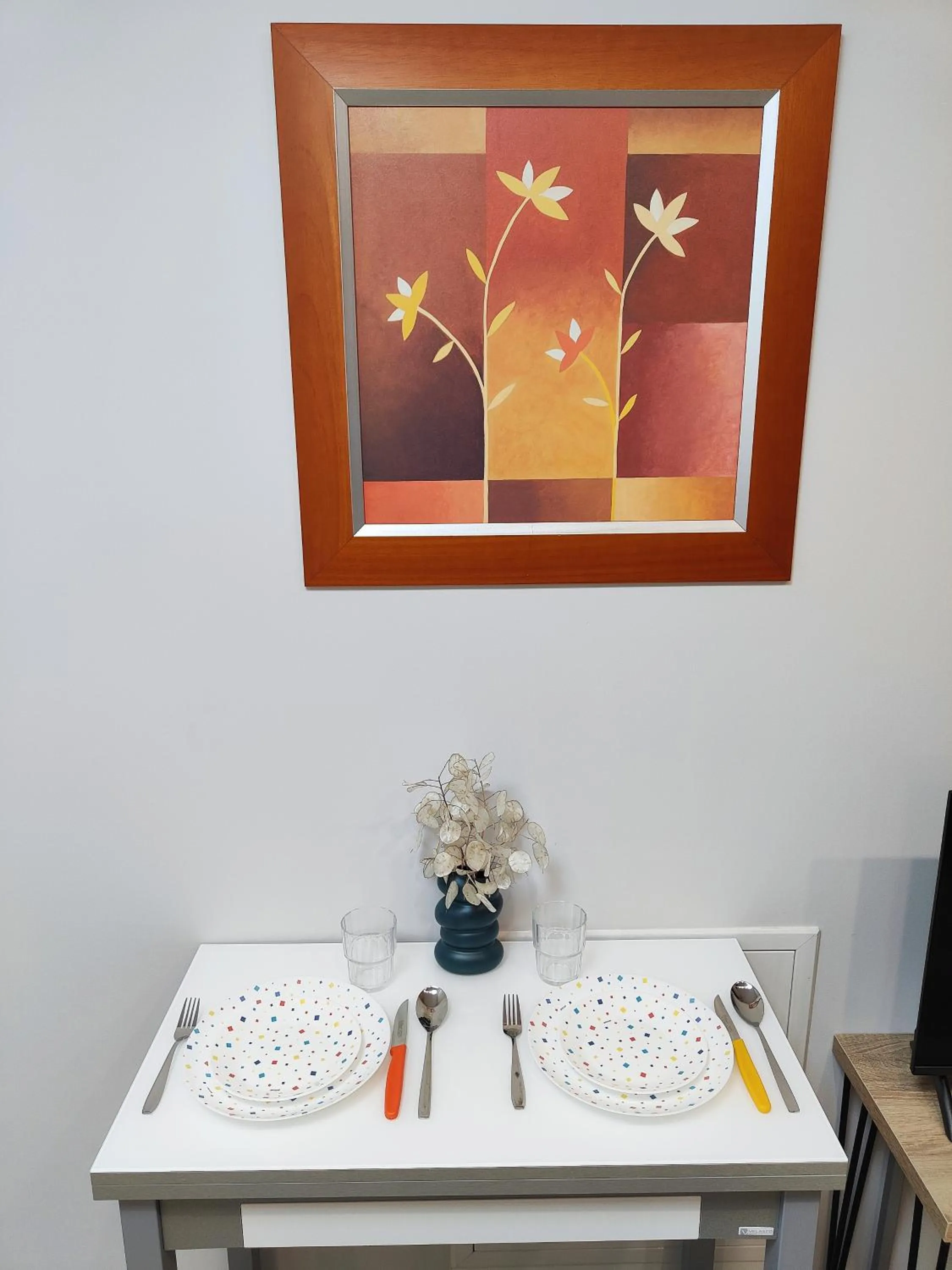 Dining area in Apartamentos Centro Oviedo Caveda