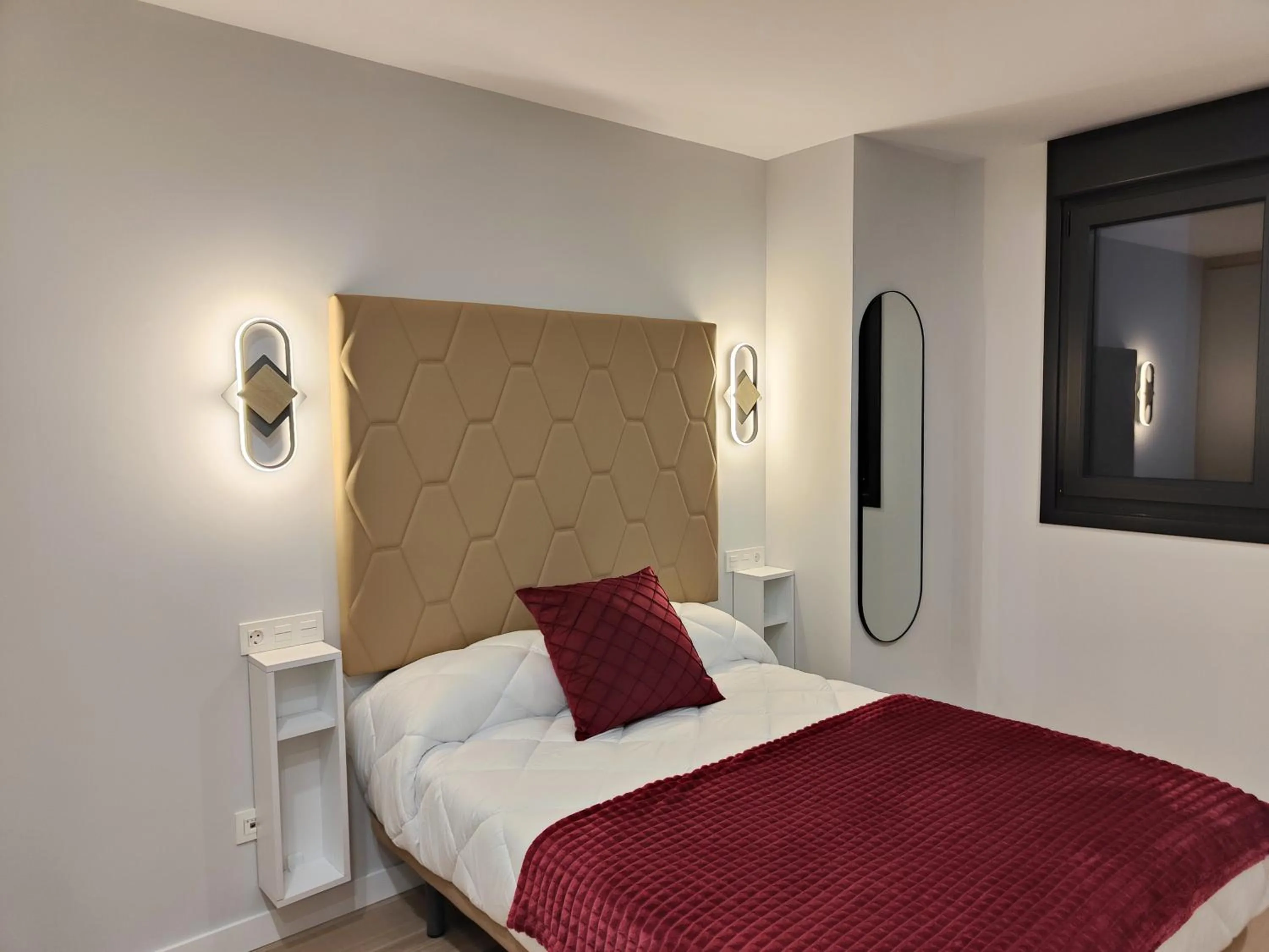 Bed in Apartamentos Centro Oviedo Caveda