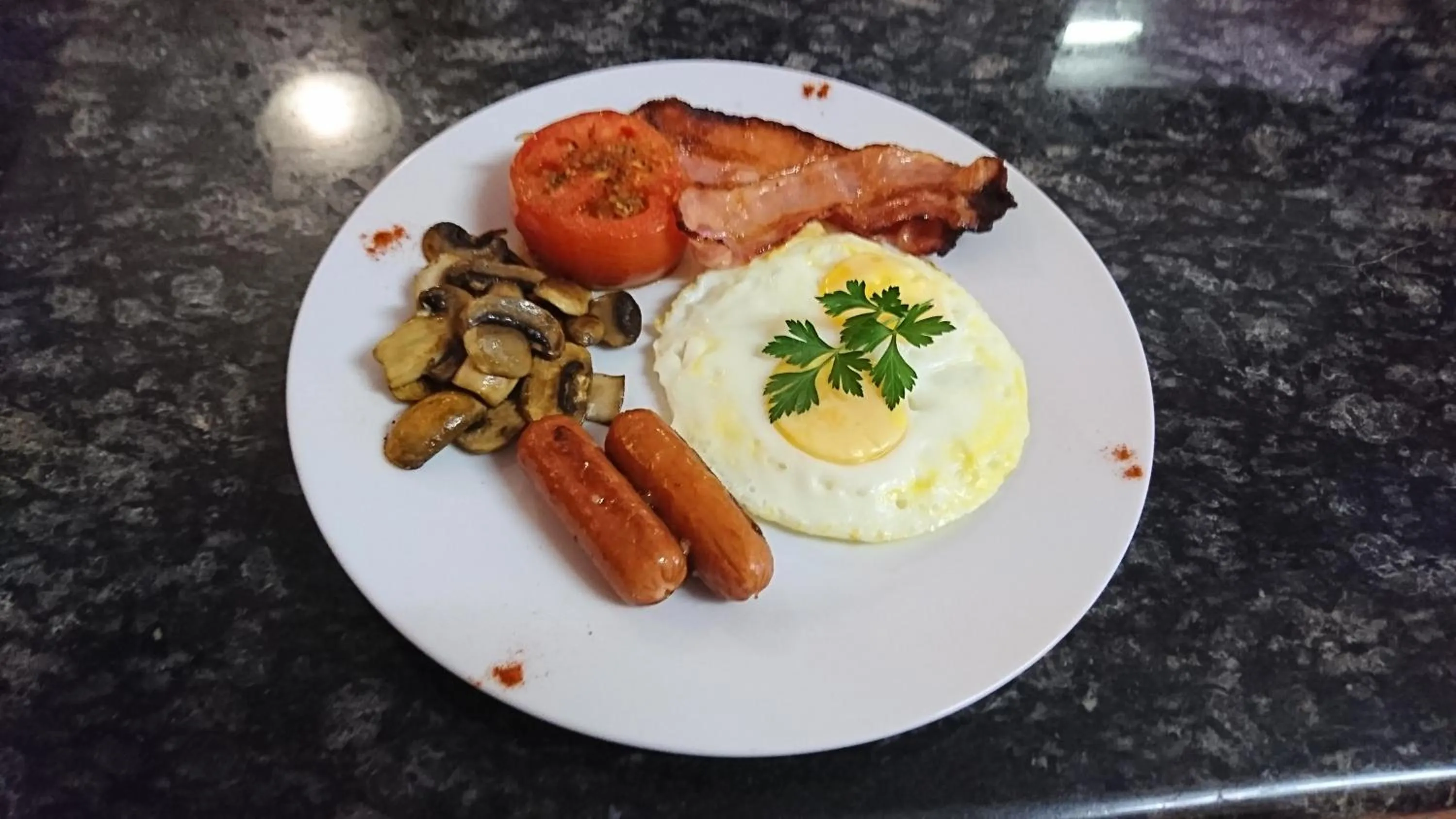 English/Irish breakfast in Barnstormers Rest