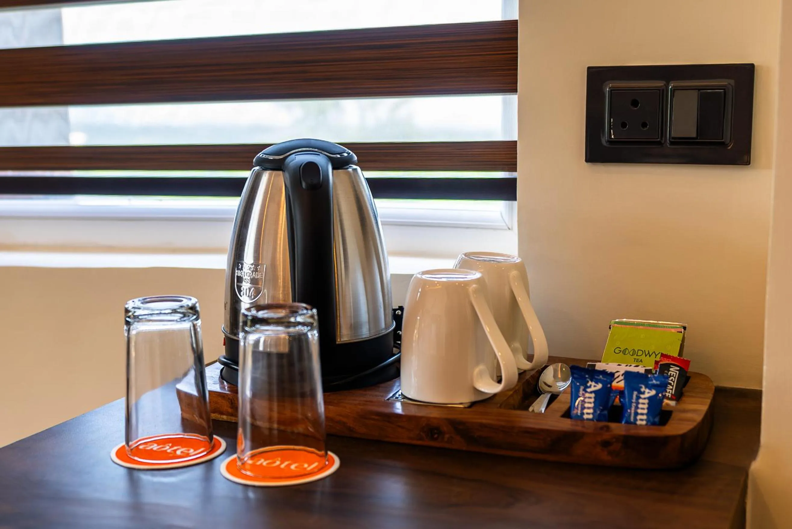 minibar in Aotel by Clarks Inn Palampur