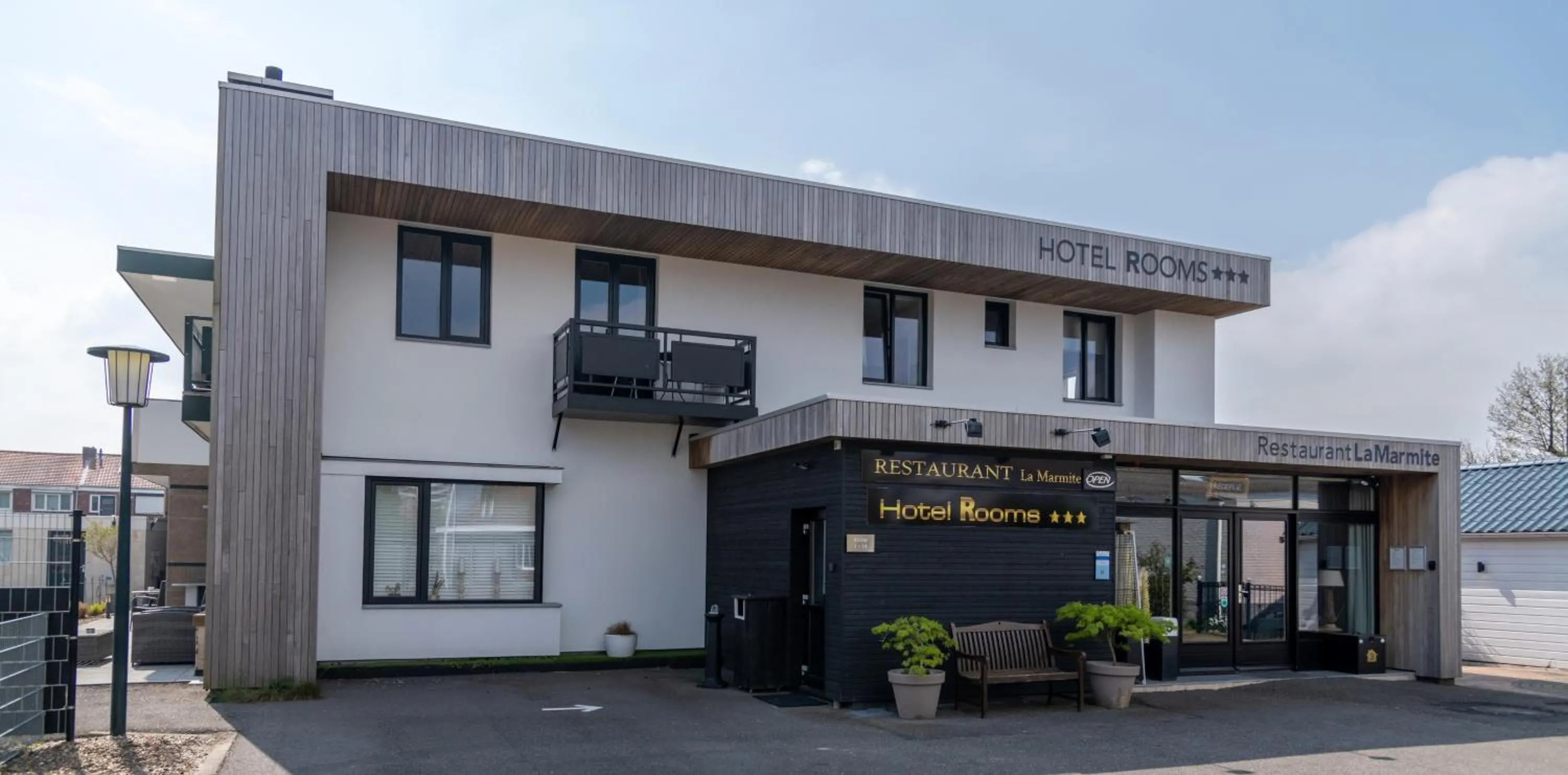 Property building in Hotel Rooms