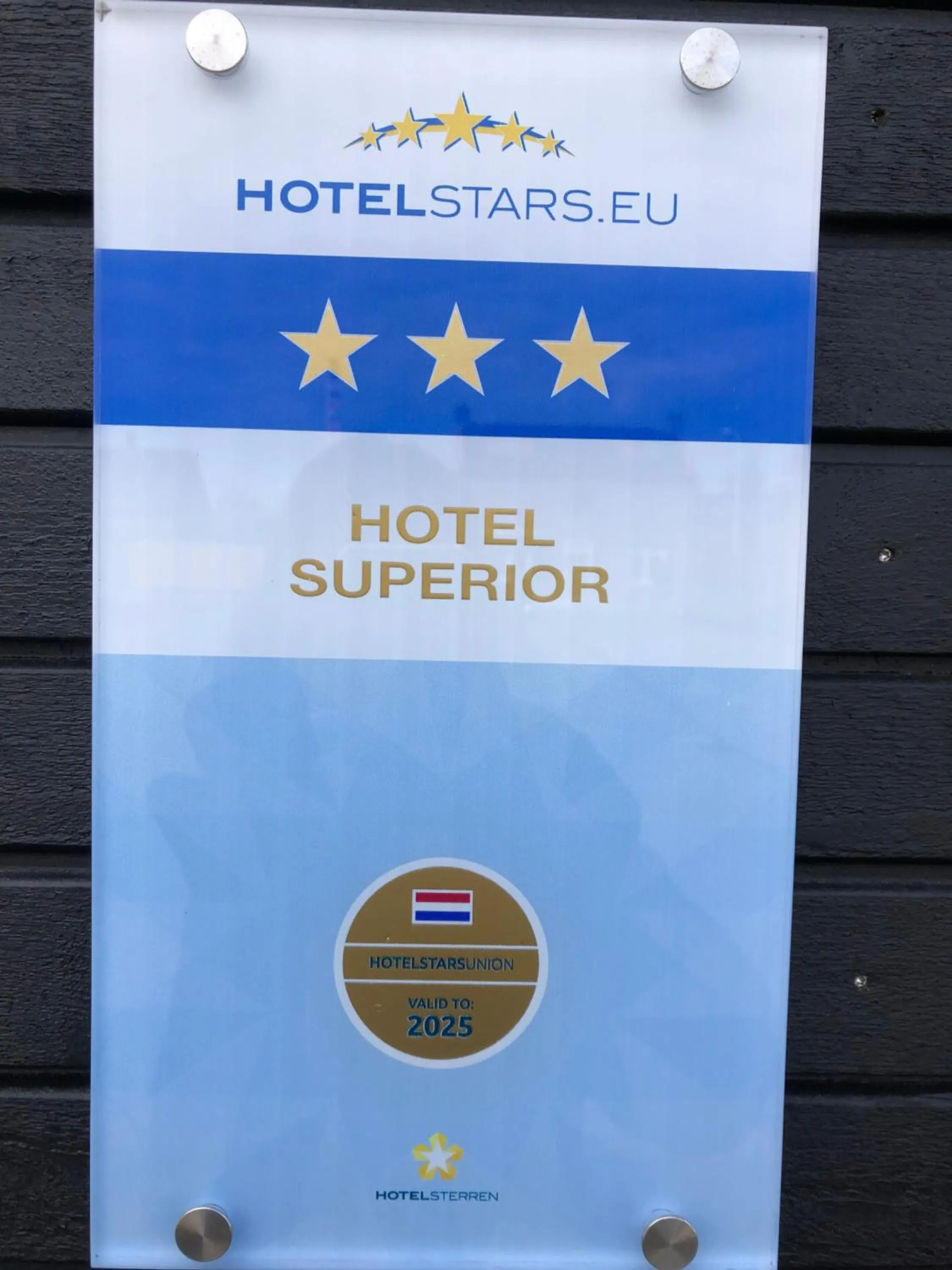 Certificate/Award in Hotel Rooms