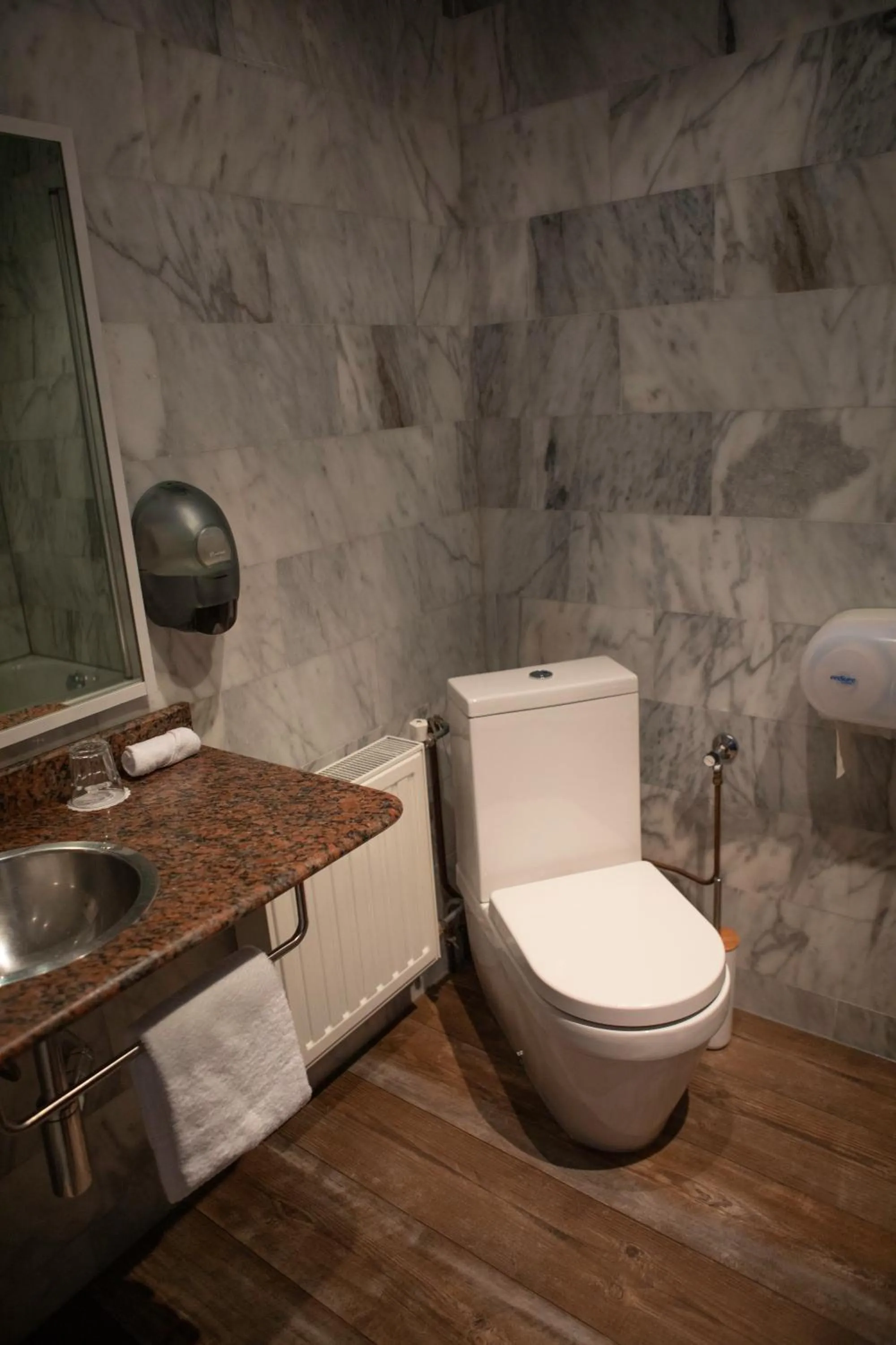 Toilet in Hotel Rooms