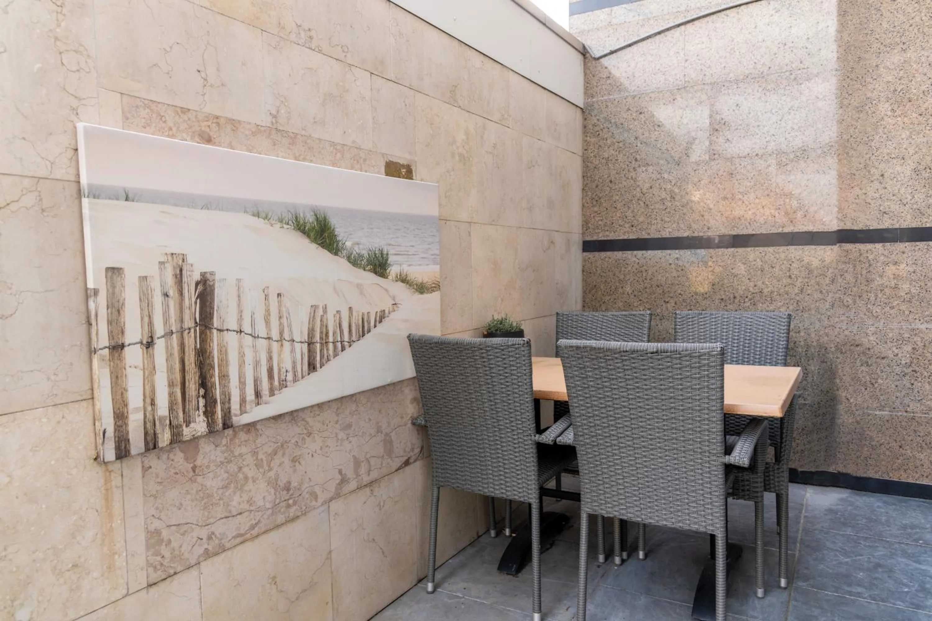 Seating area in Hotel Rooms