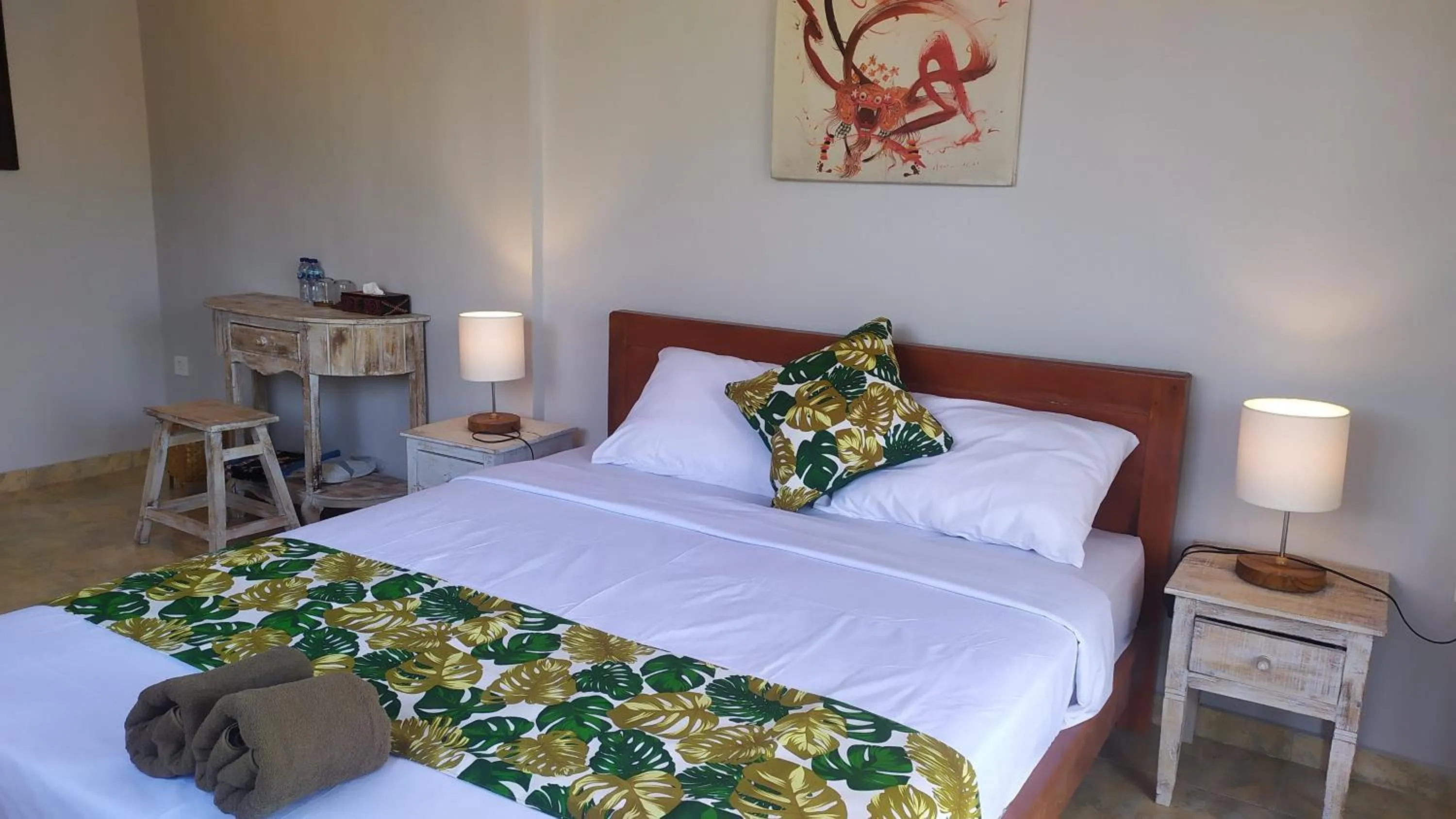 Bed in Griya Buda Guest House