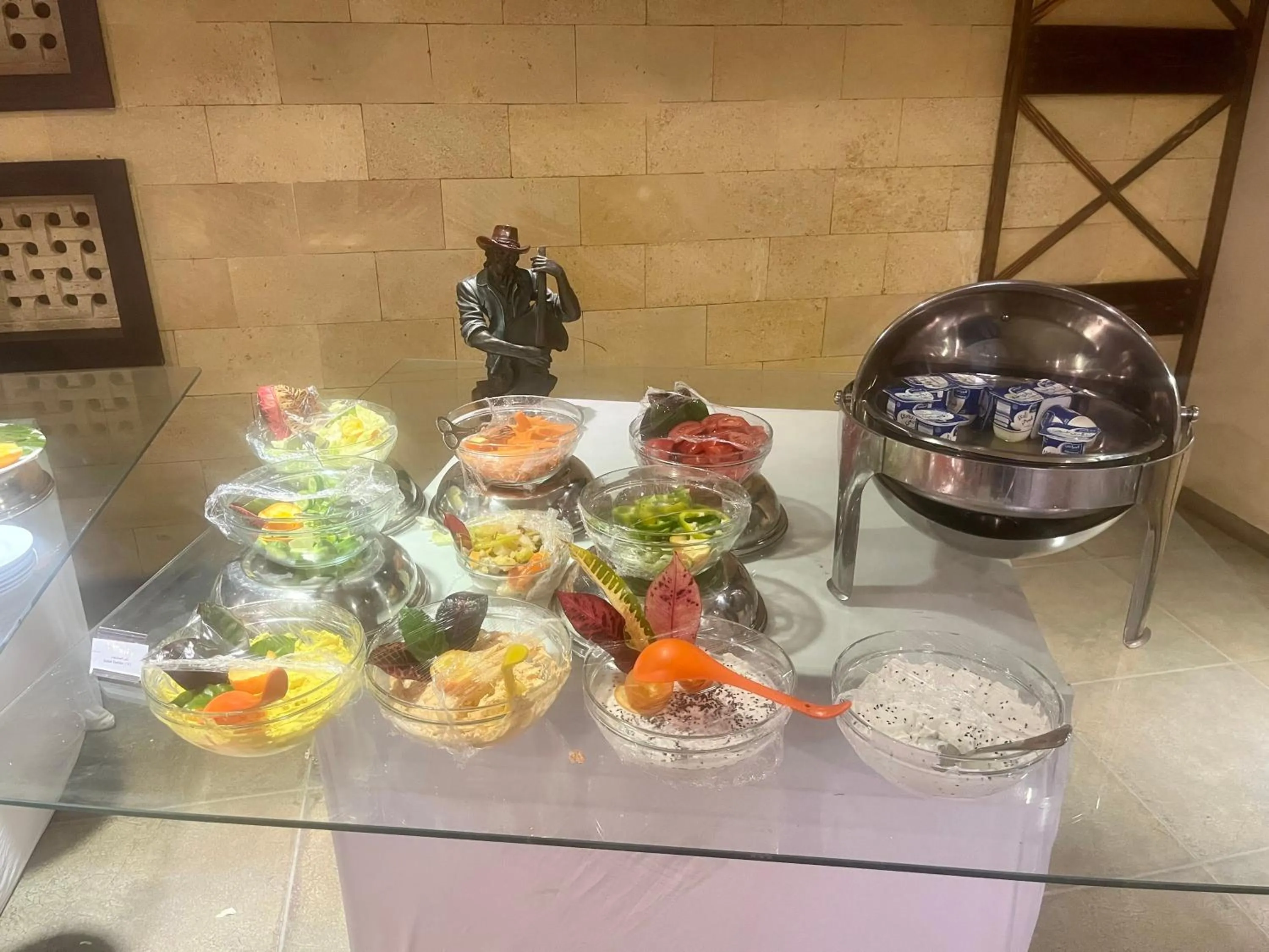 Buffet breakfast in Panacea Suites Hotel