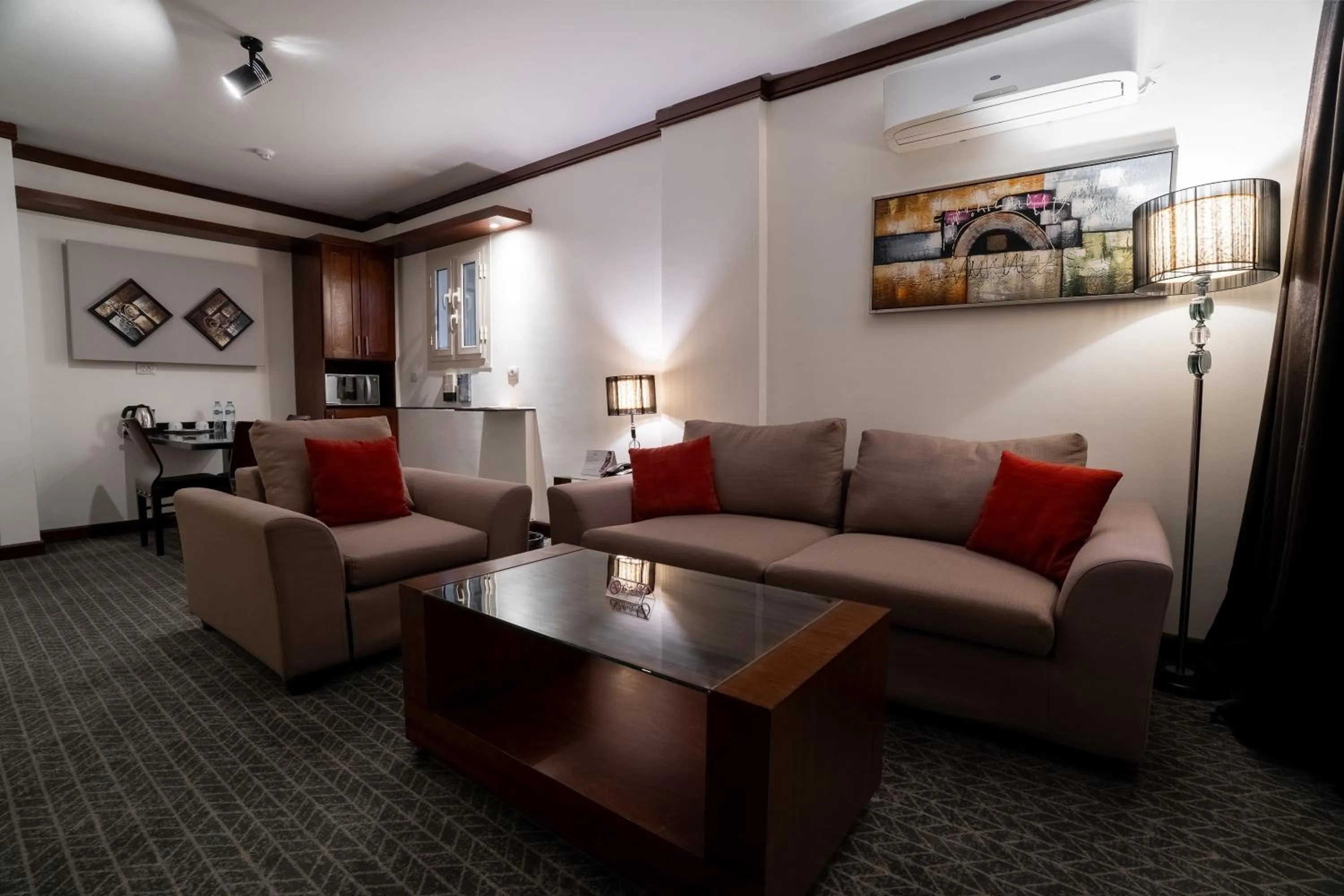 Living room in Panacea Suites Hotel