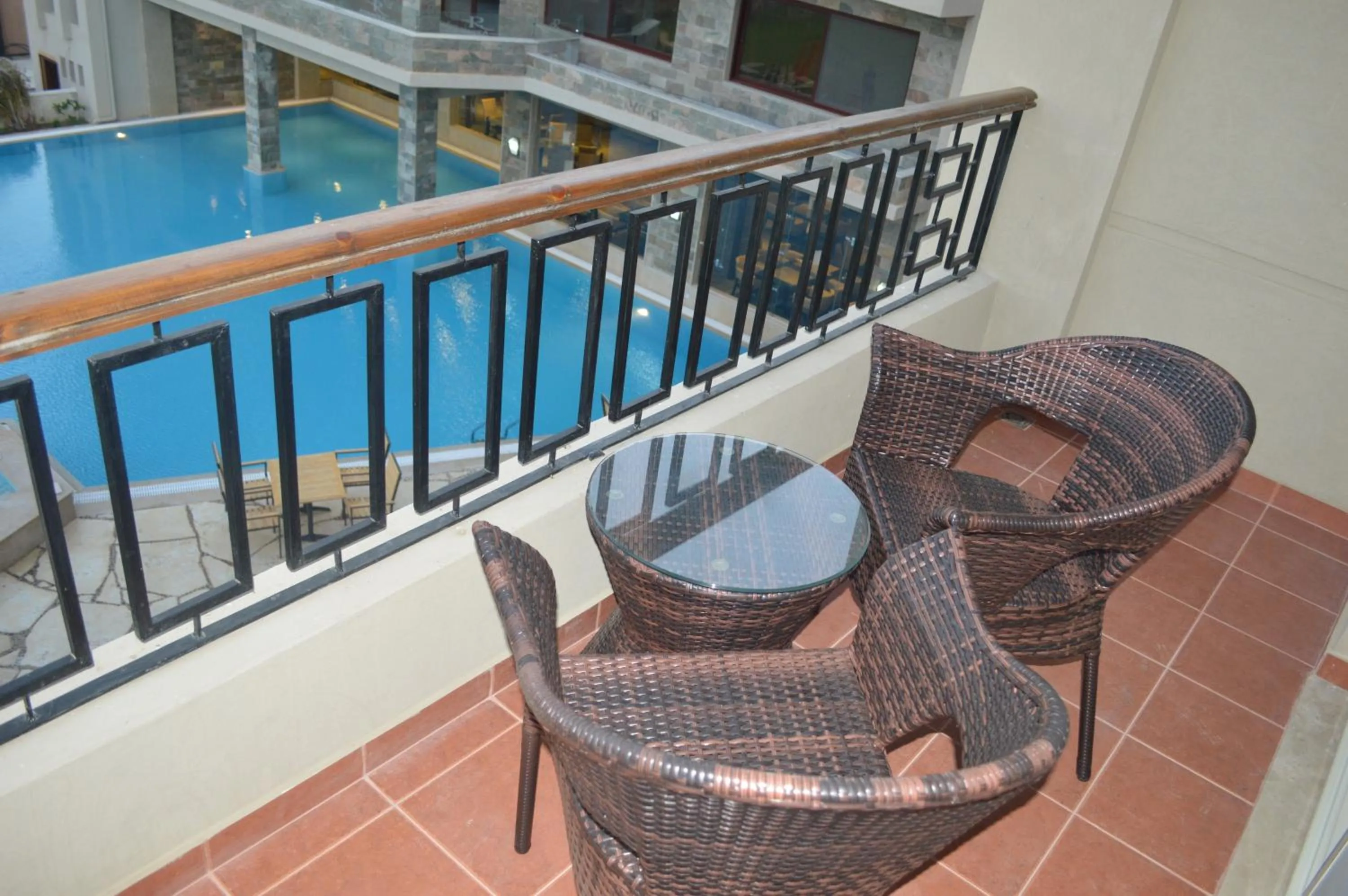 Balcony/Terrace in Panacea Suites Hotel