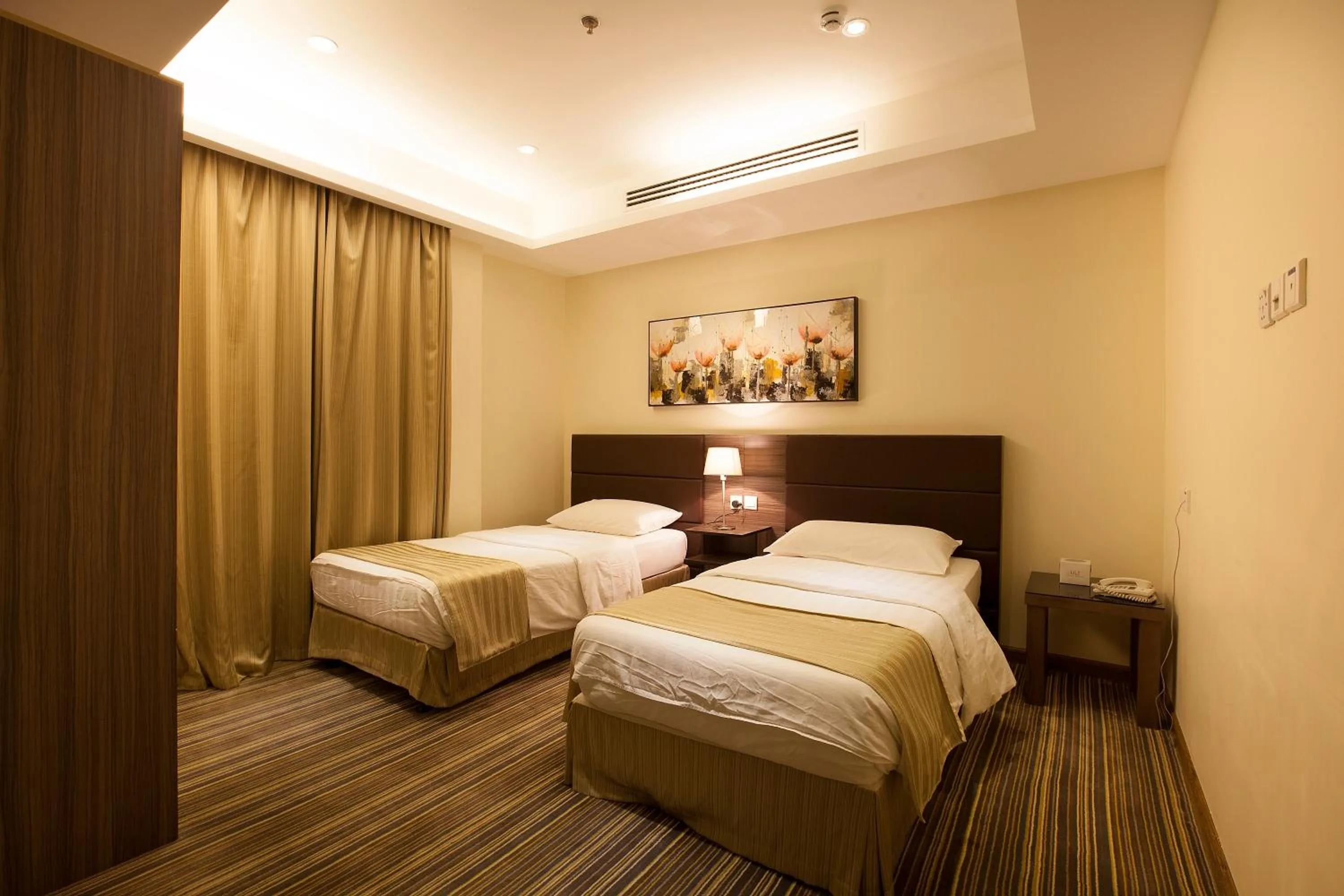 Bedroom, Bed in لي لي جراند للشقق المخدومة - درجة اقتصادية