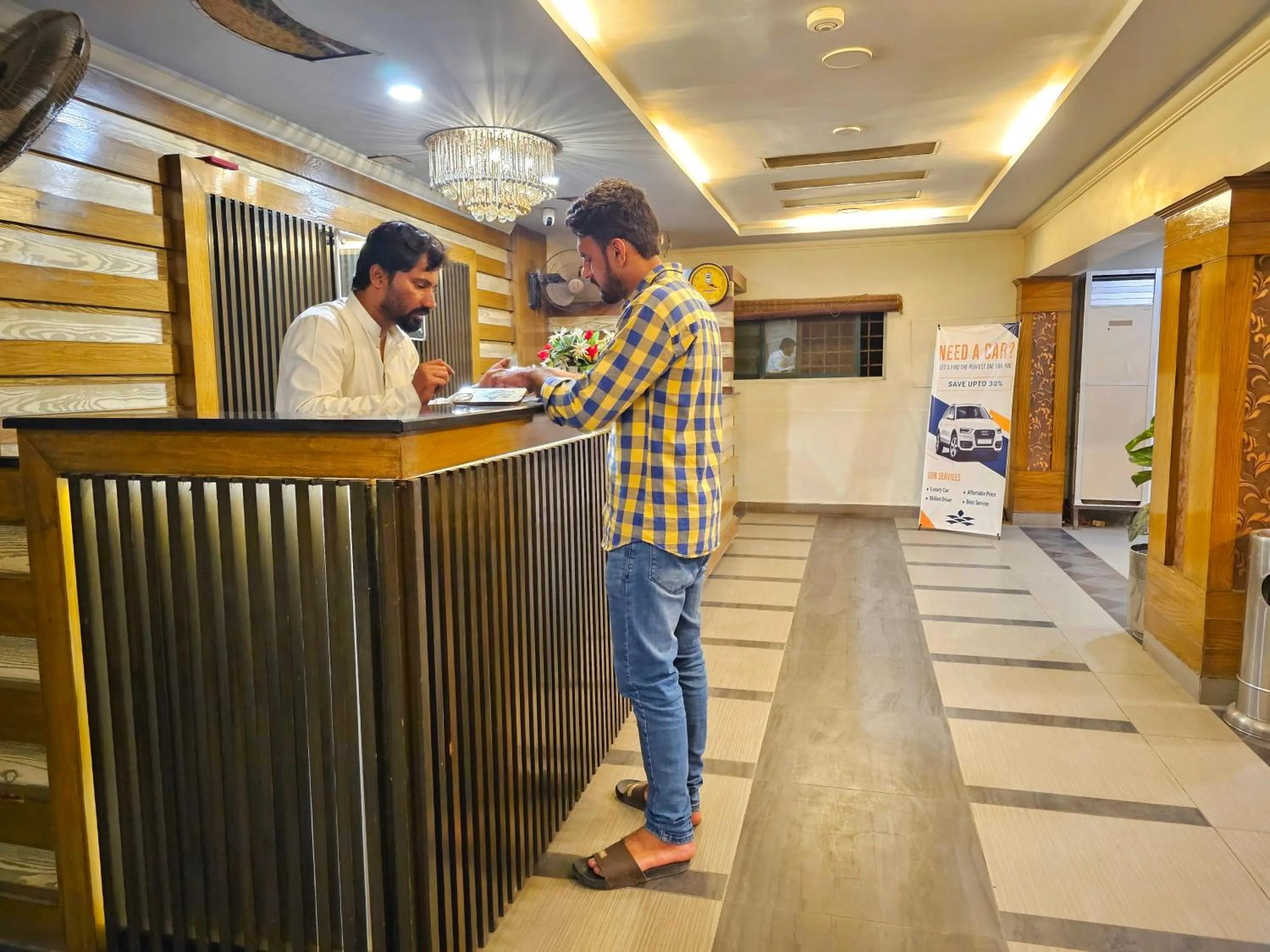 People in The Grand Hotel Multan