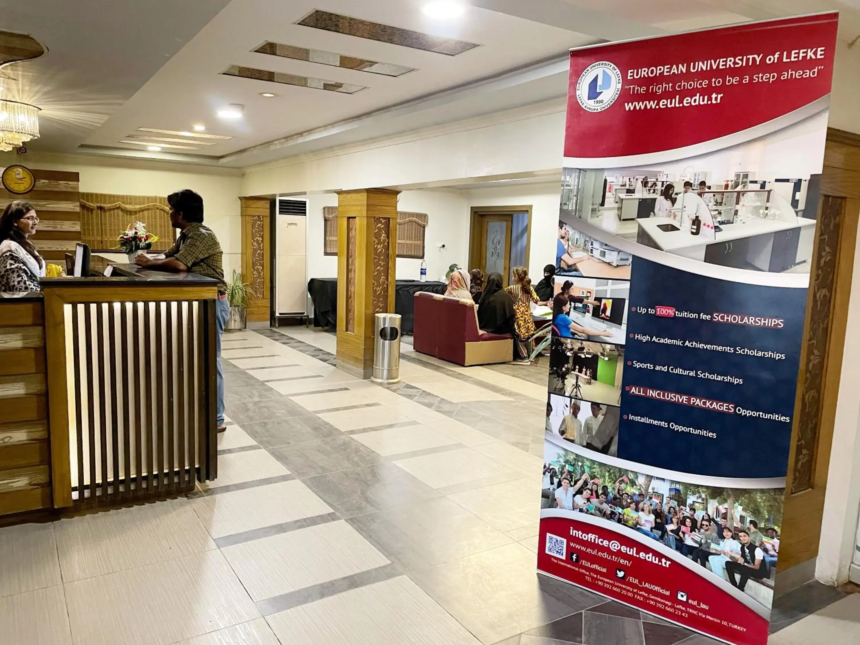 Lobby or reception in The Grand Hotel Multan Lobby or reception in The Grand Hotel Multan