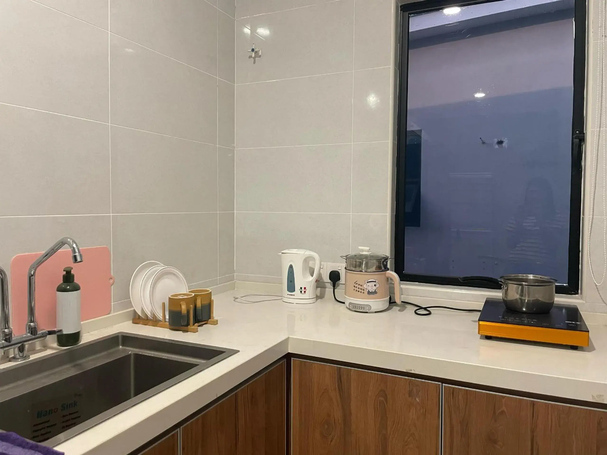 Kitchen or kitchenette in HPY Hotel Kitchen or kitchenette in HPY Hotel