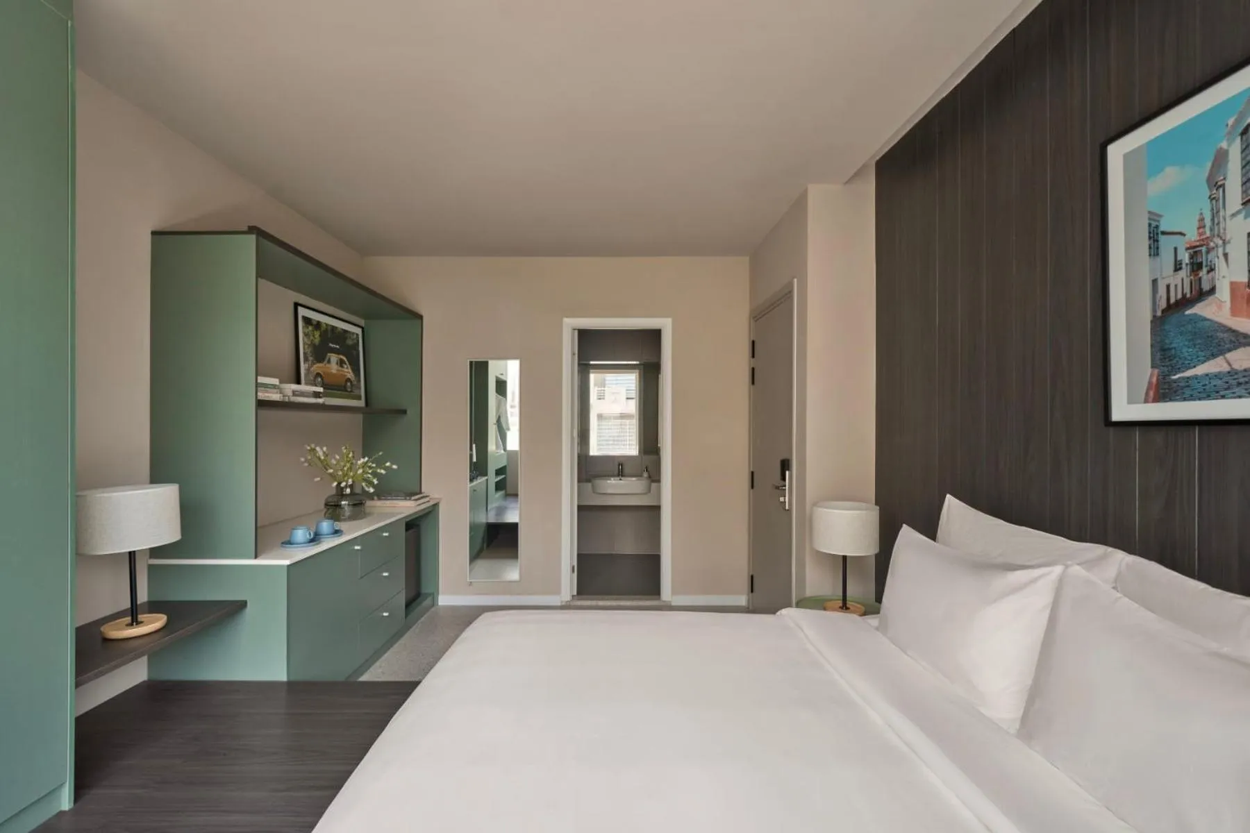 Bed in M Village Hotel Lý Tự Trọng