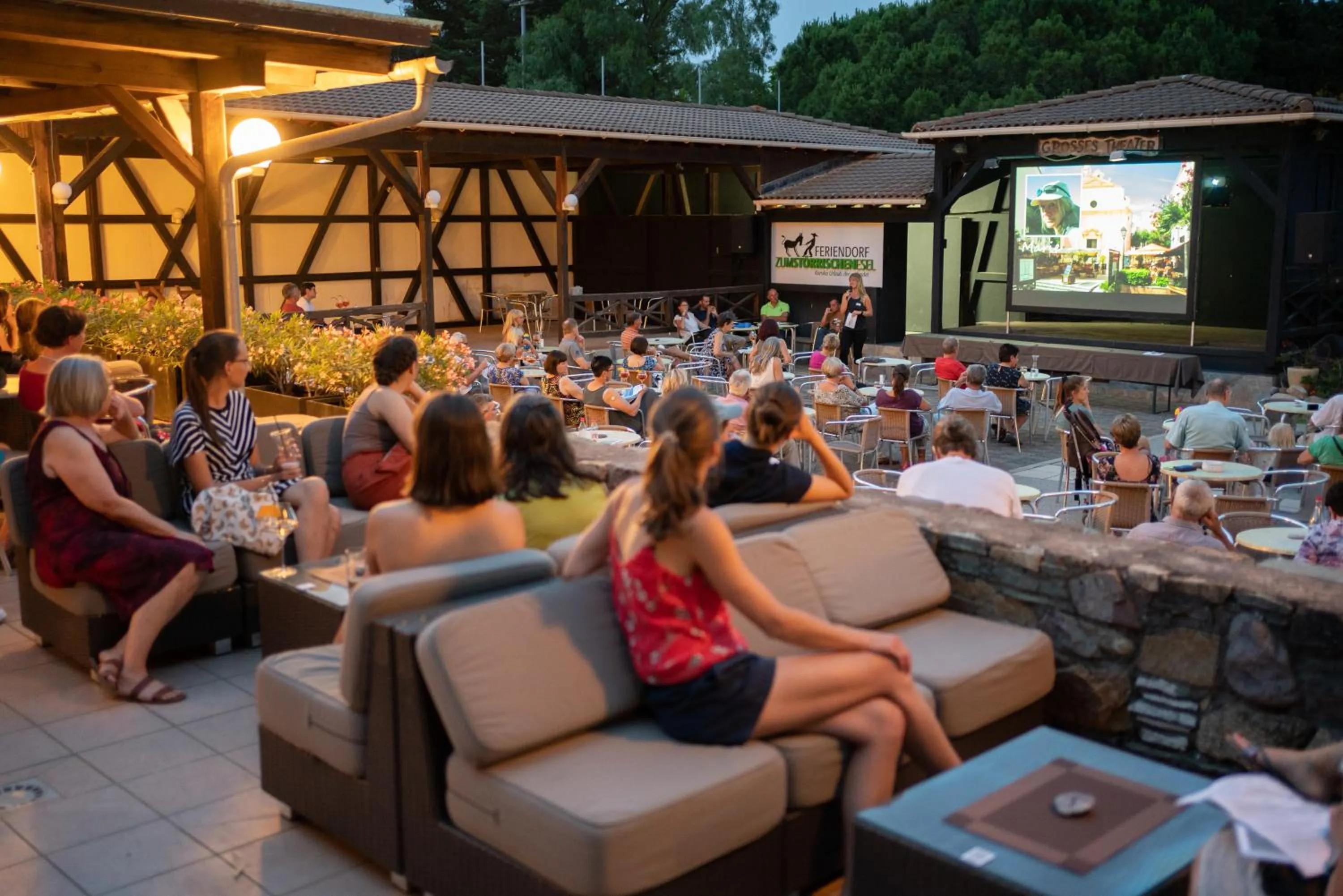Entertainment in Feriendorf zum störrischen Esel