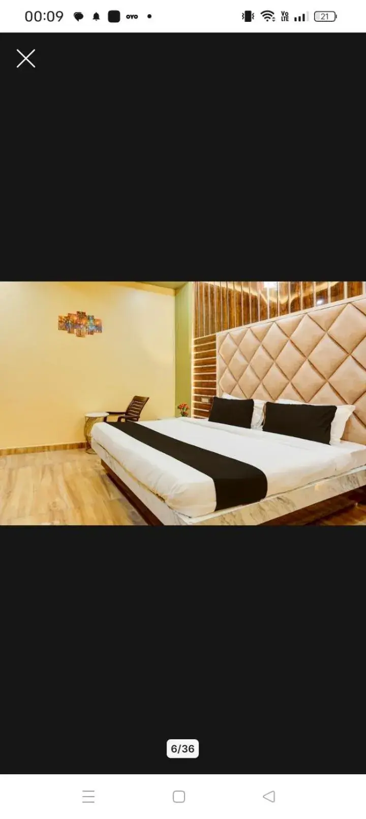 Bed in Hotel Ashok Vihar Bed in Hotel Ashok Vihar