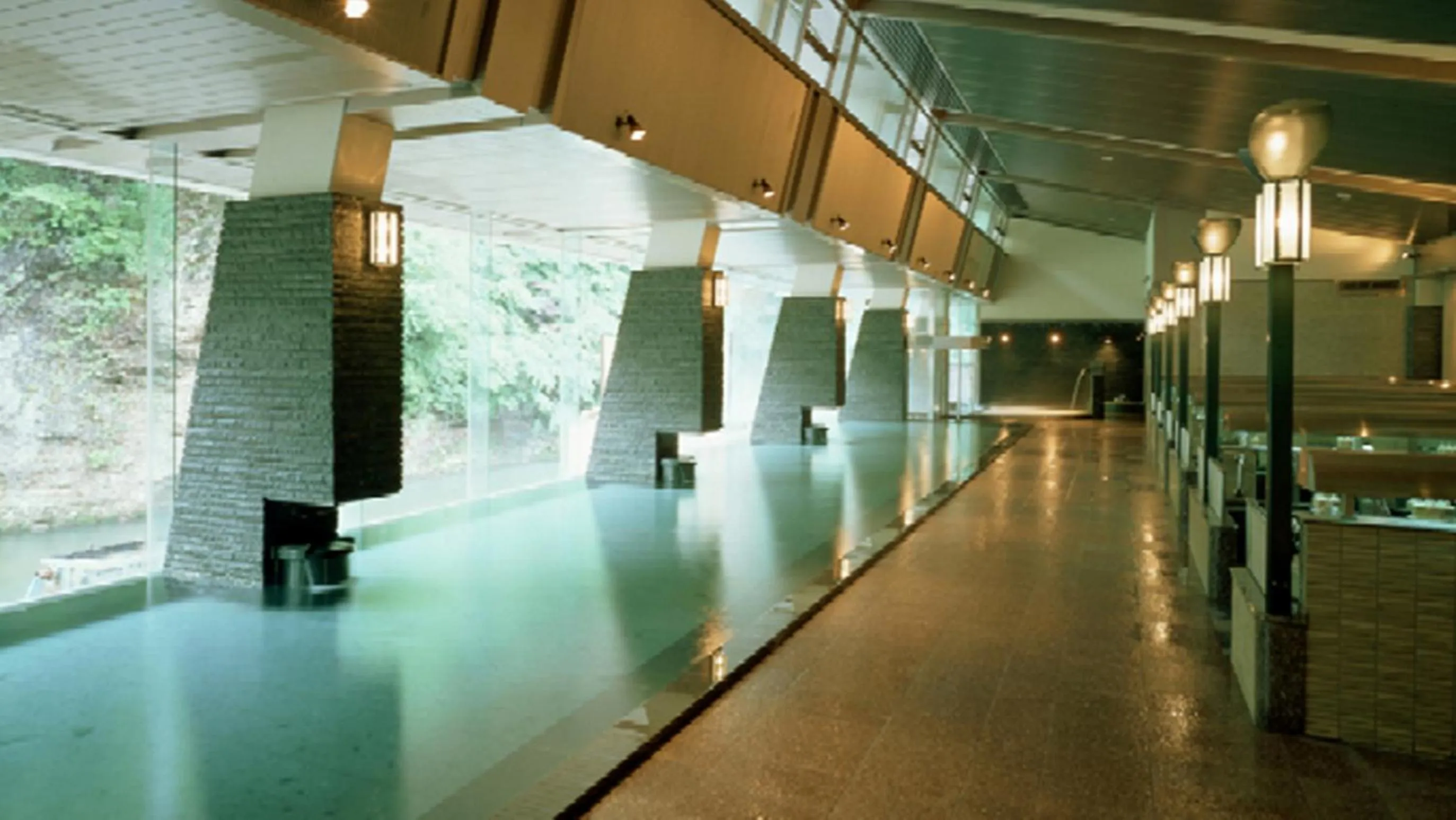 Hot Spring Bath in Hotel Shidotaira