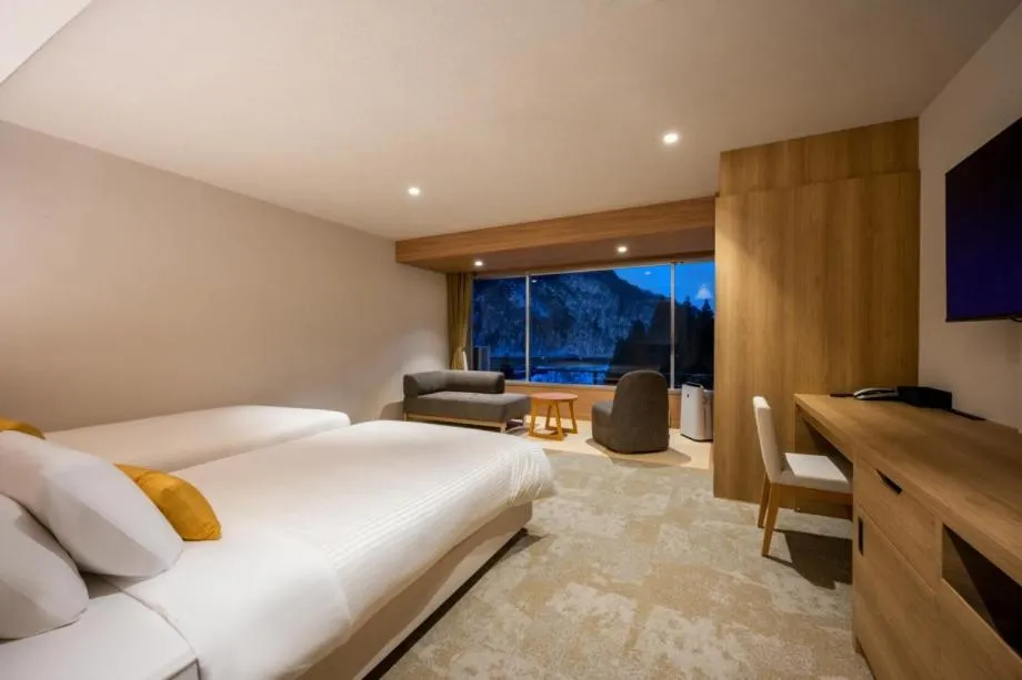 Bed in Hotel Shidotaira