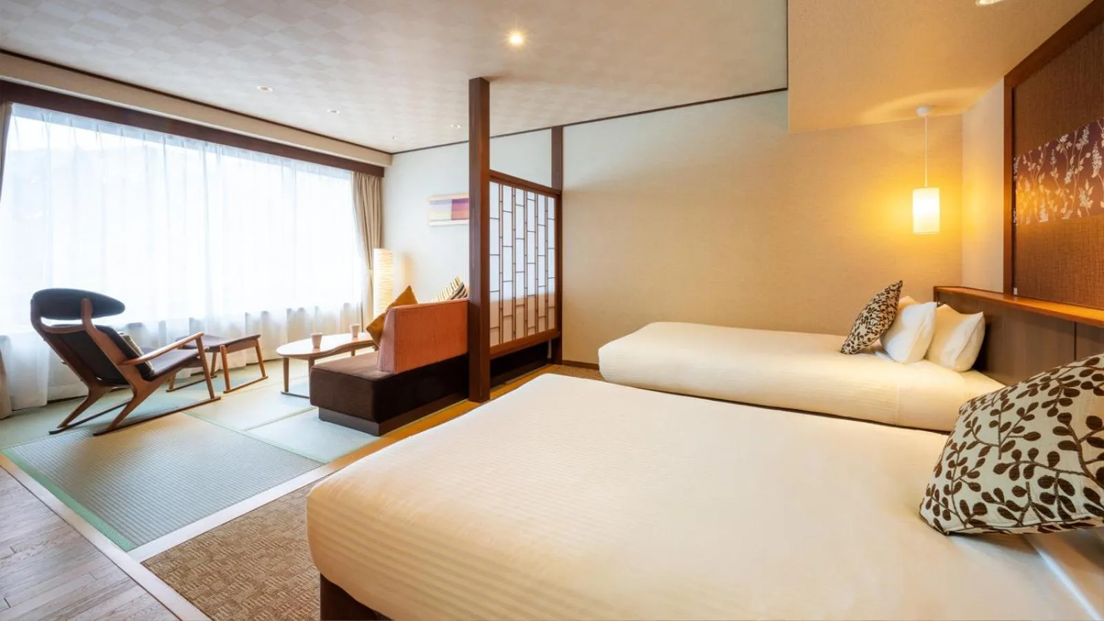 Bed in Hotel Shidotaira