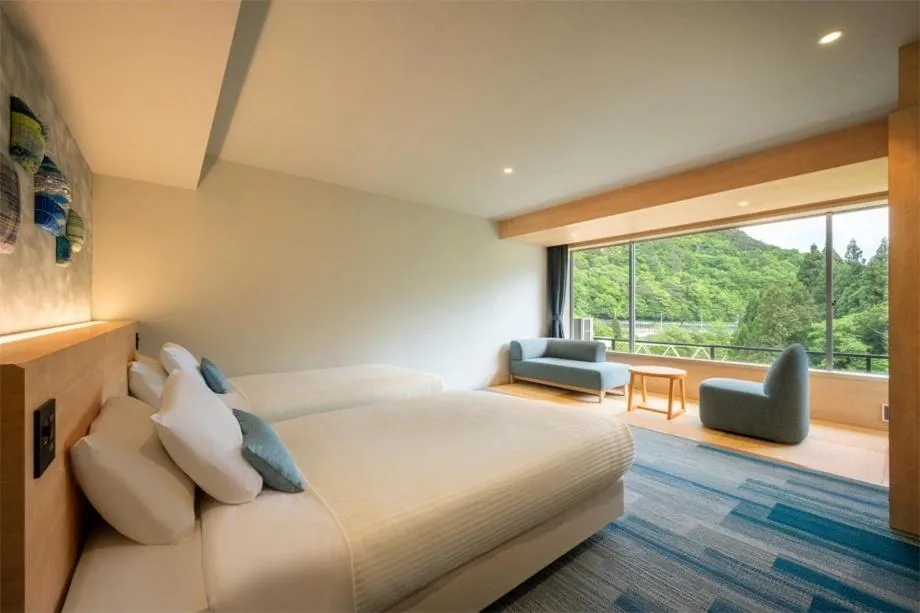 Bed in Hotel Shidotaira