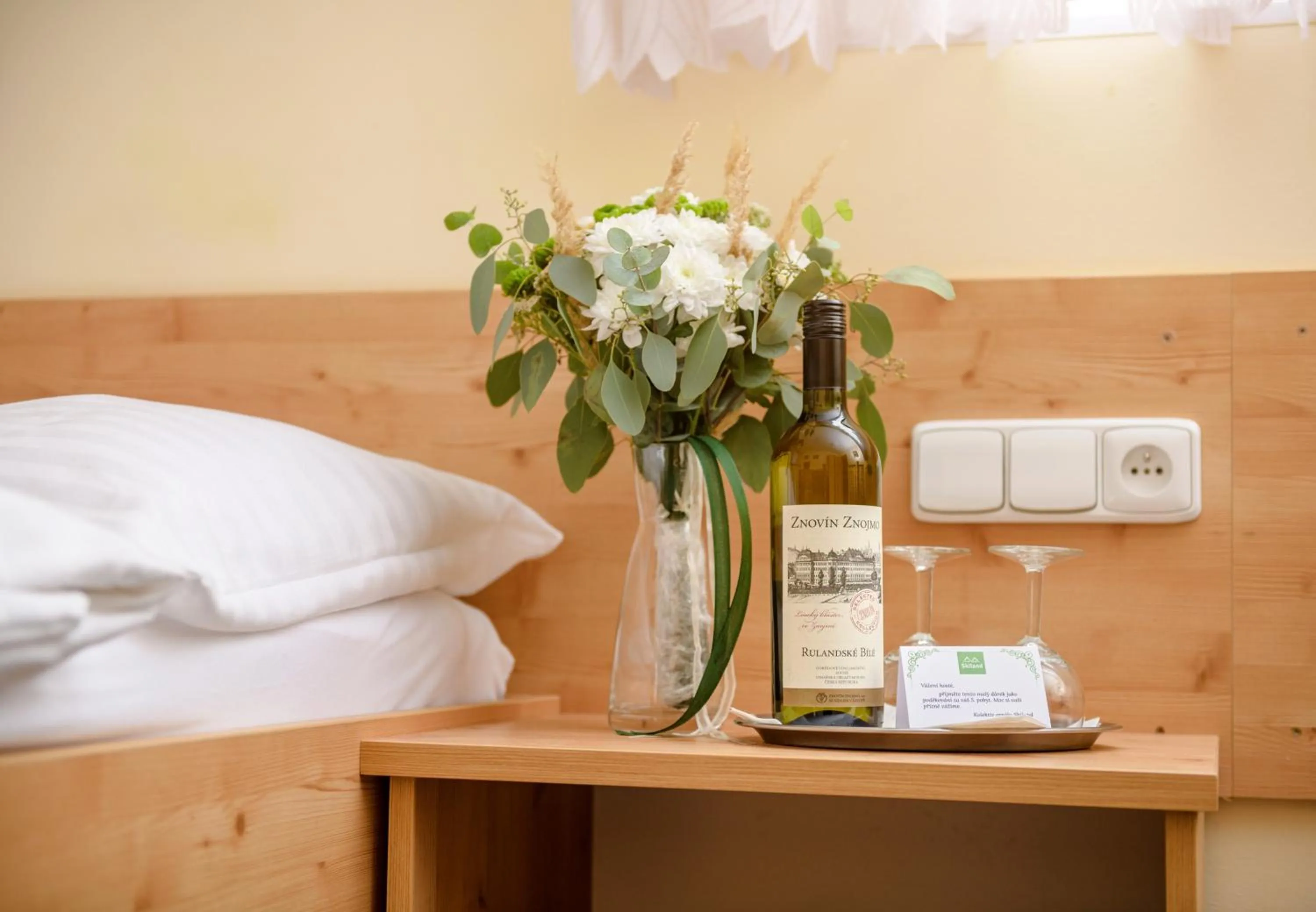 Decorative detail, Bed in Horský Hotel Skiland