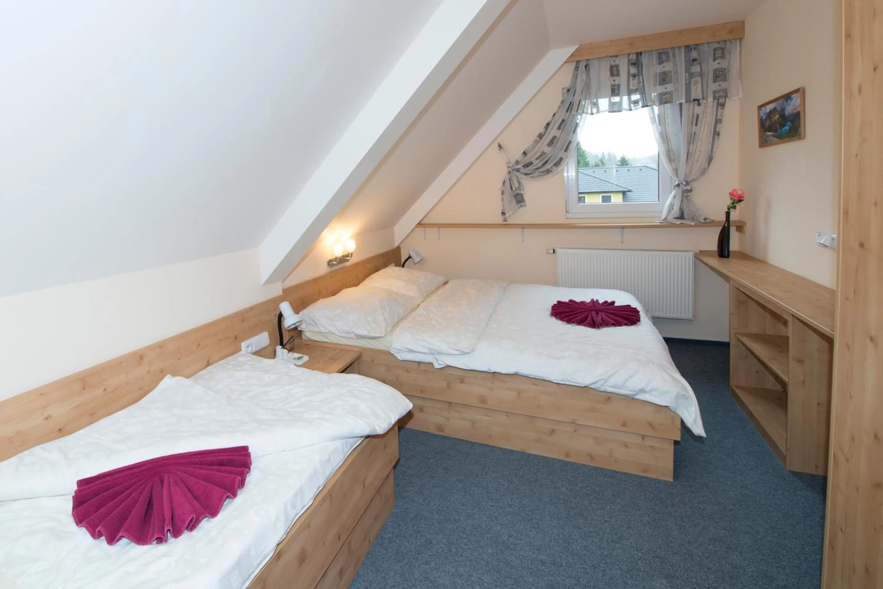 Bed in Horský Hotel Skiland