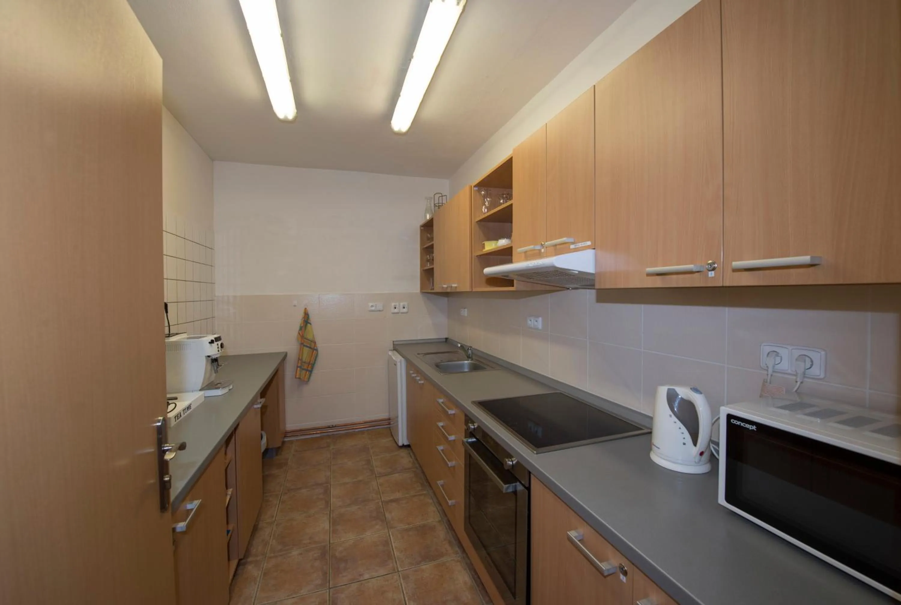 Communal kitchen in Horský Hotel Skiland