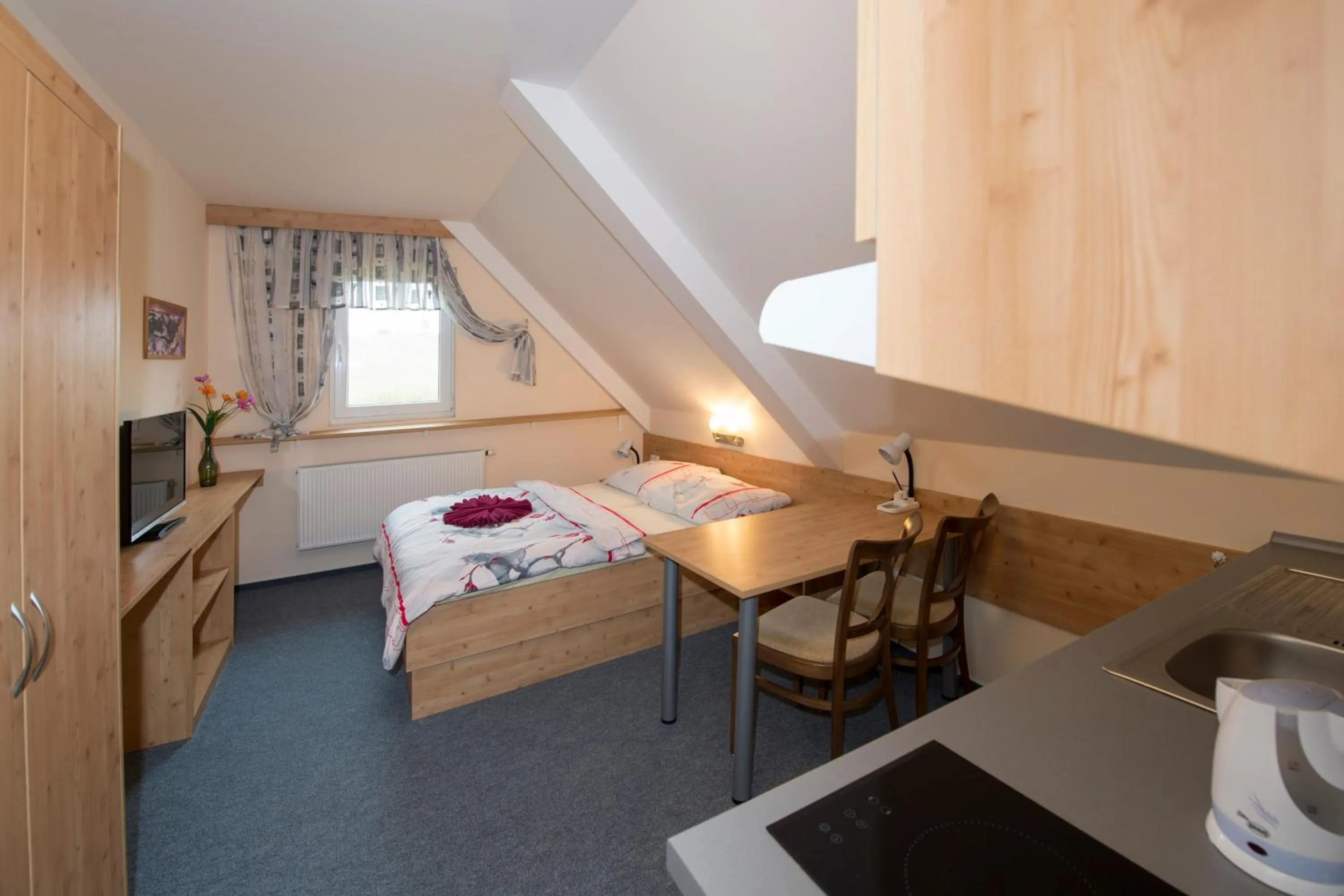 Bed in Horský Hotel Skiland