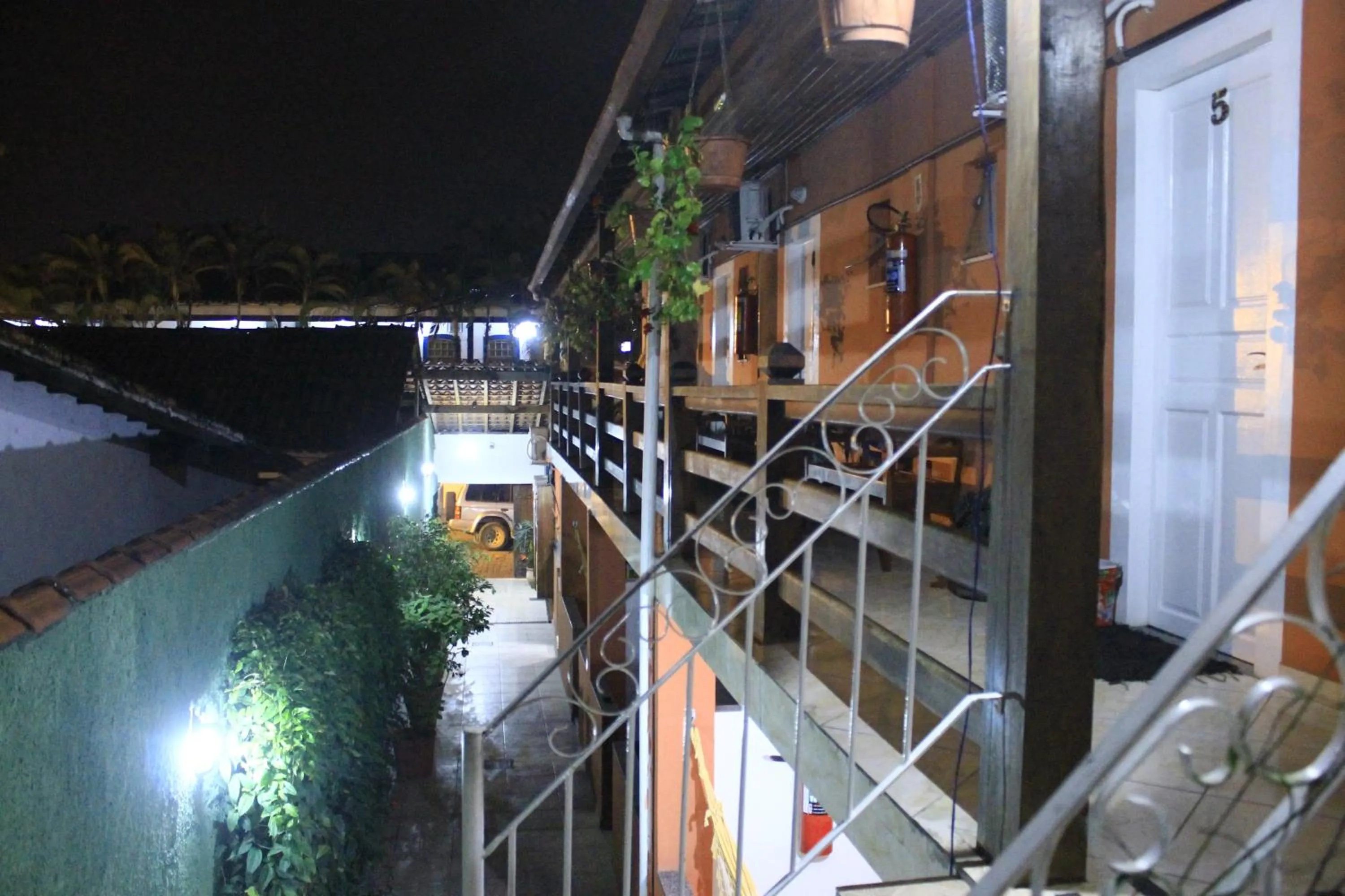 Balcony/Terrace in Pousada Mar & Vida e Doçaria