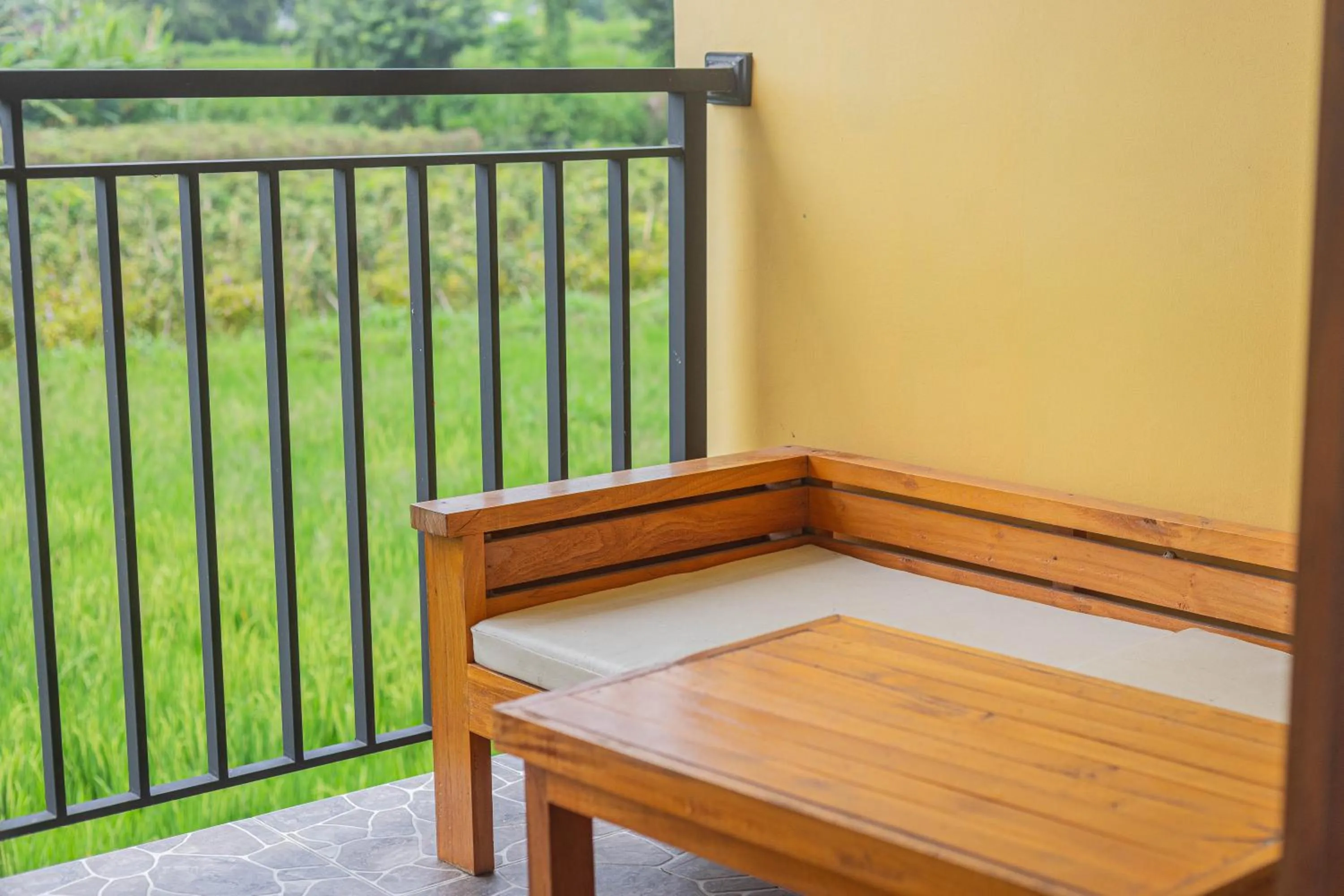 Balcony/Terrace in Srinadi Waterpark Villa