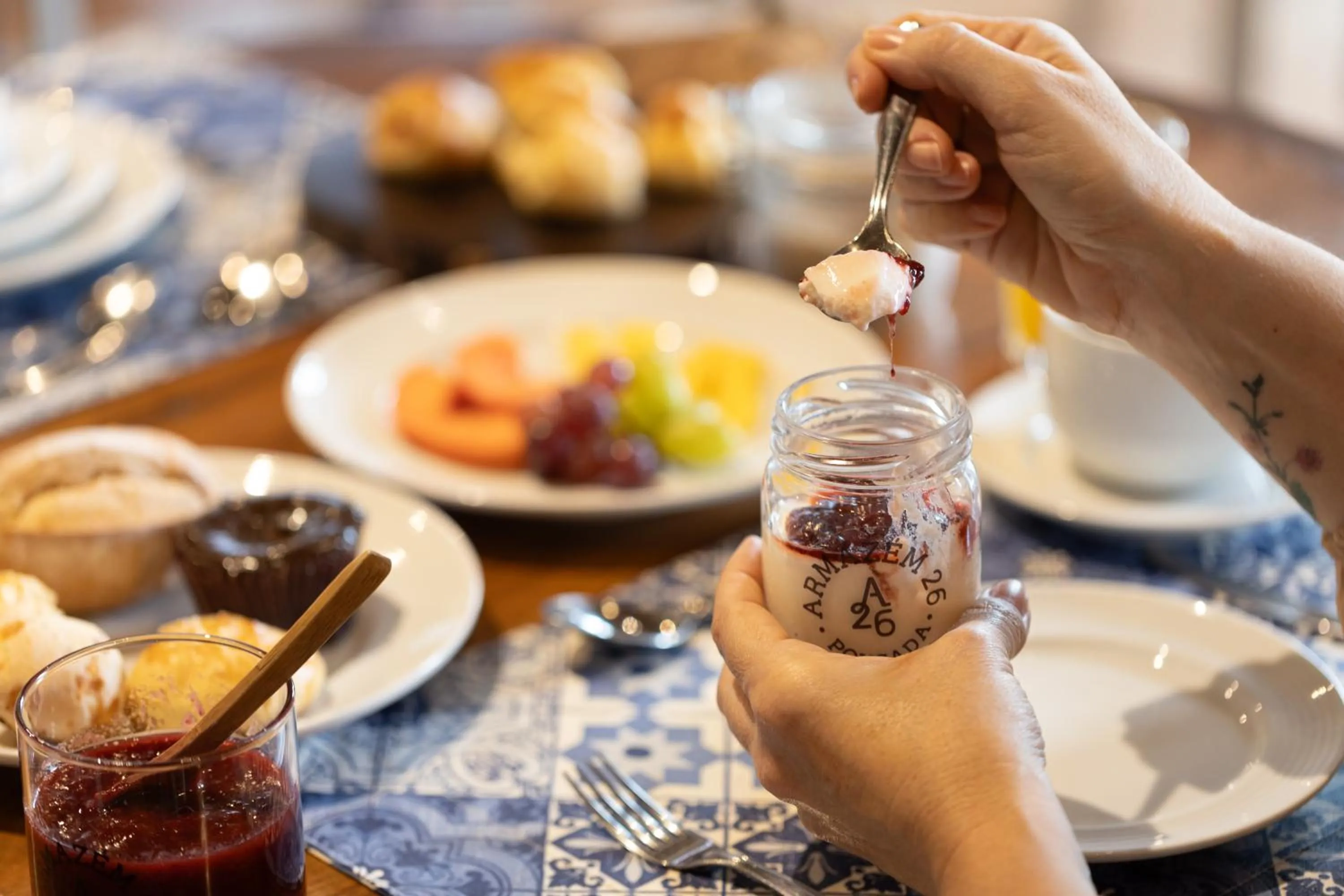 Breakfast in Pousada Armazém 26
