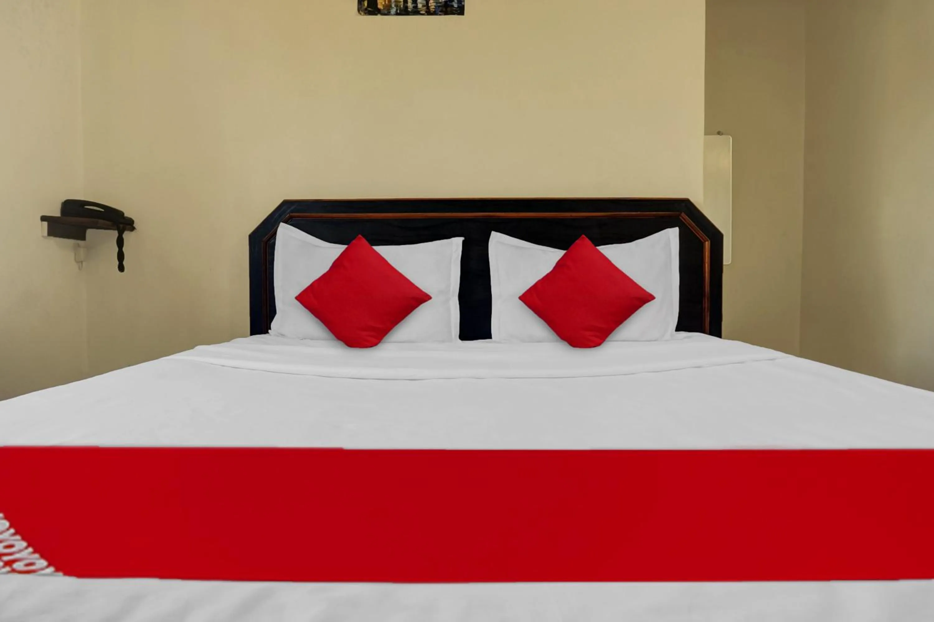 Bedroom, Bed in Hotel O Happy Homely Stay