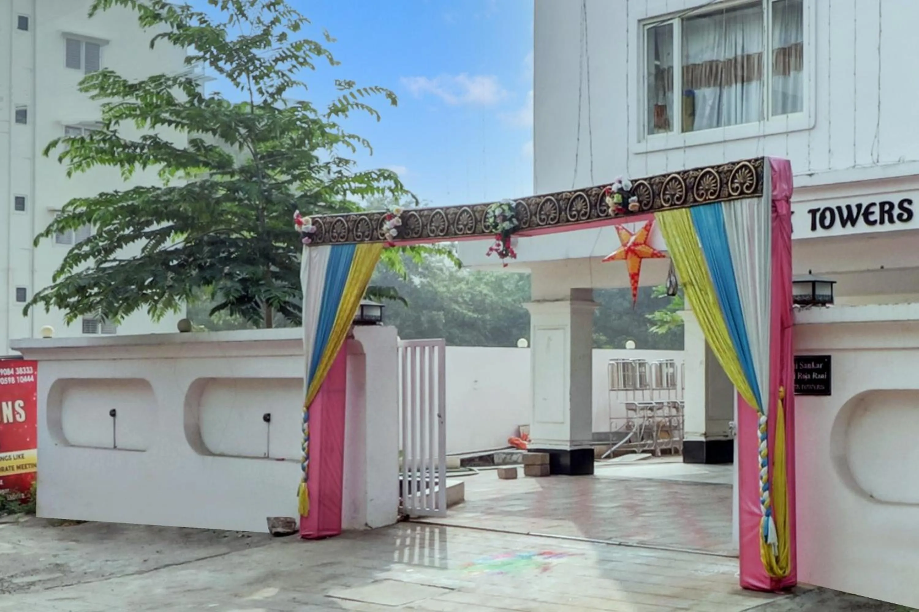 Facade/entrance in Hotel O RD CONVENTIONS