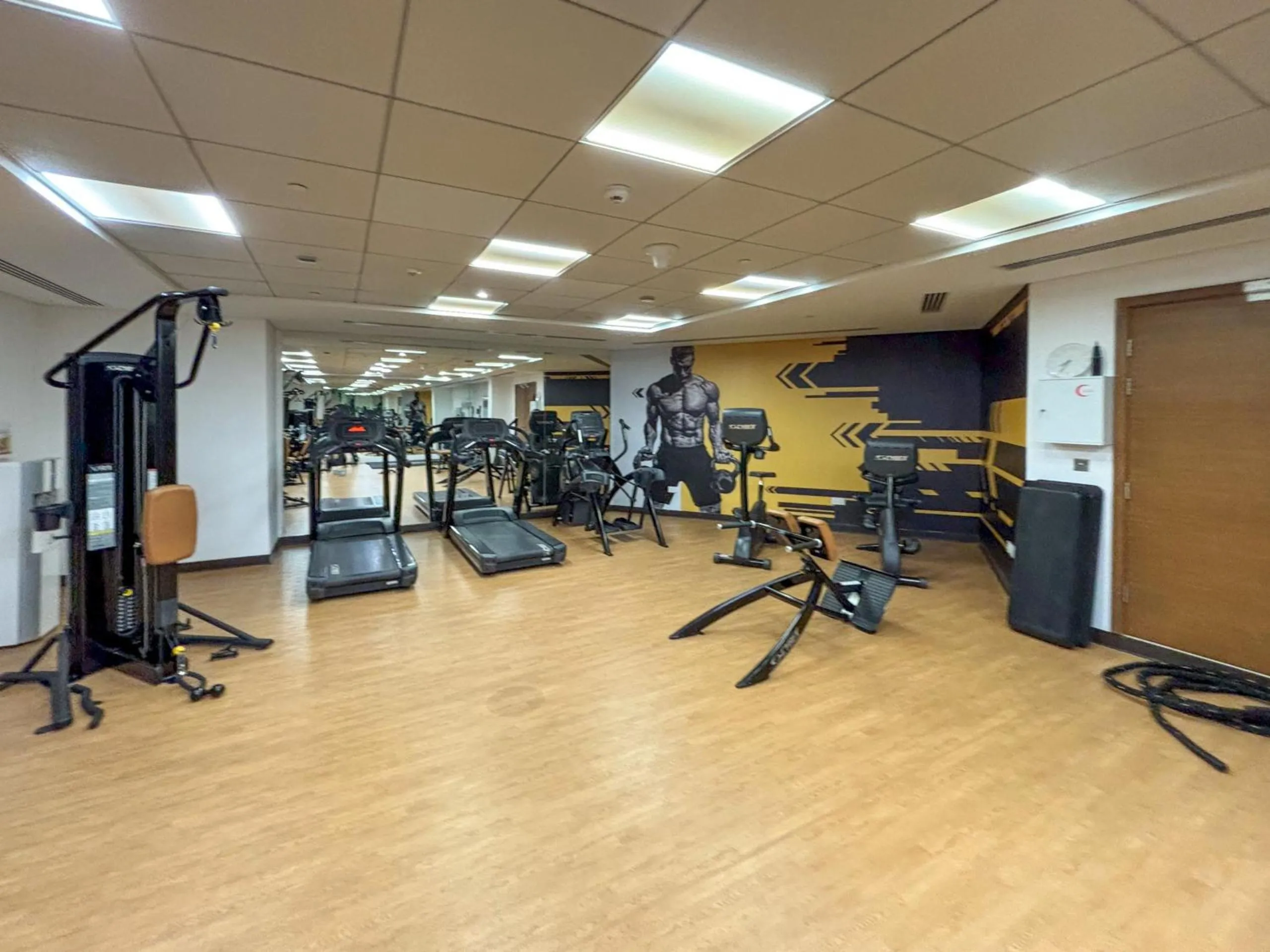 Fitness centre/facilities in Frank Porter - Ansam Building 1 - Yas Island