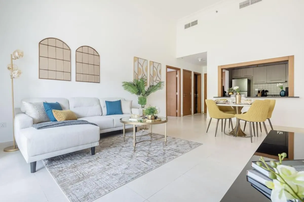 Living room in Frank Porter - Ansam Building 1 - Yas Island