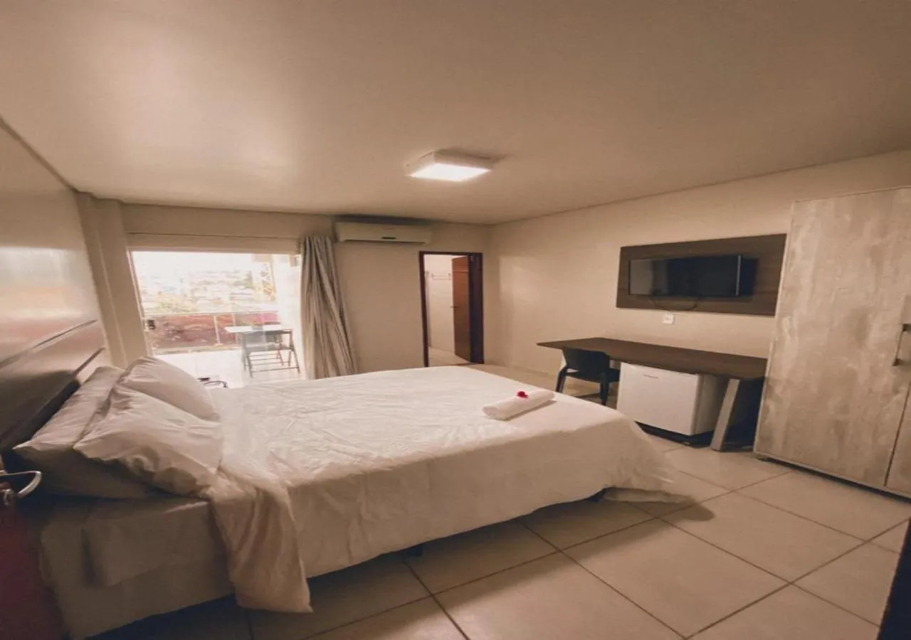 Bed in Amazon Xingu Hotel