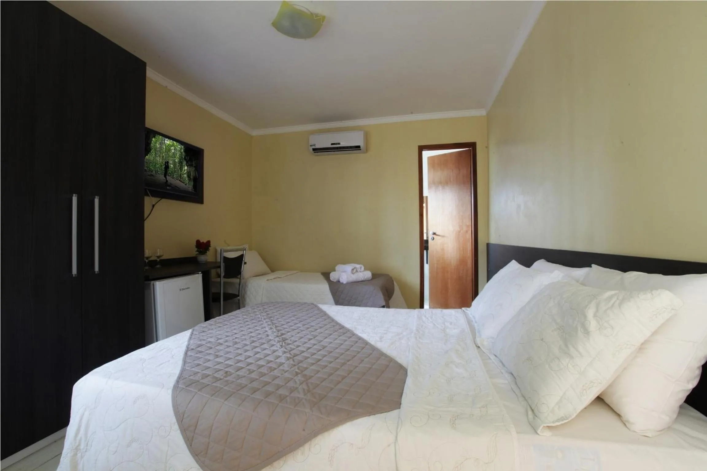 Bed in Amazon Xingu Hotel