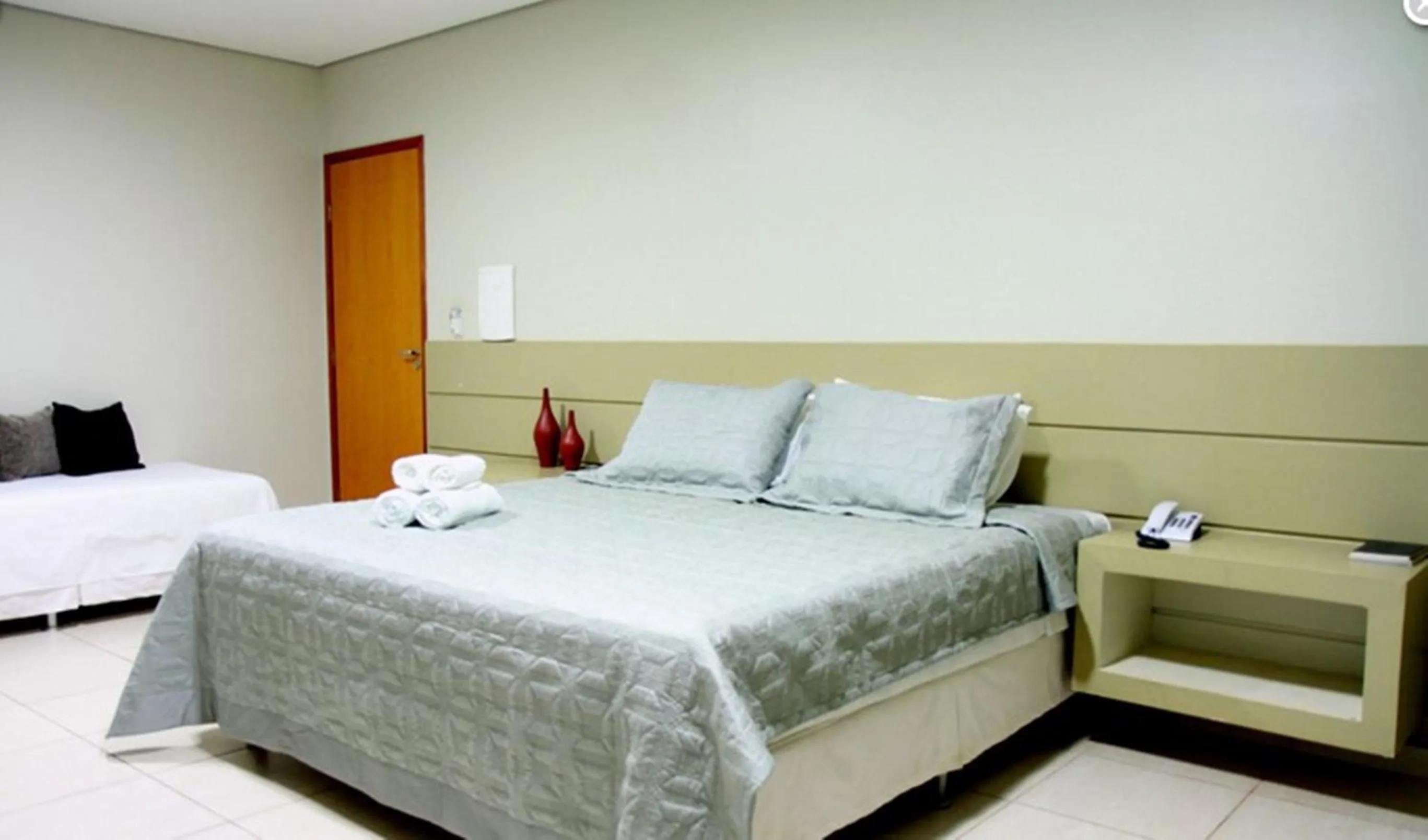 Bed in Amazon Xingu Hotel