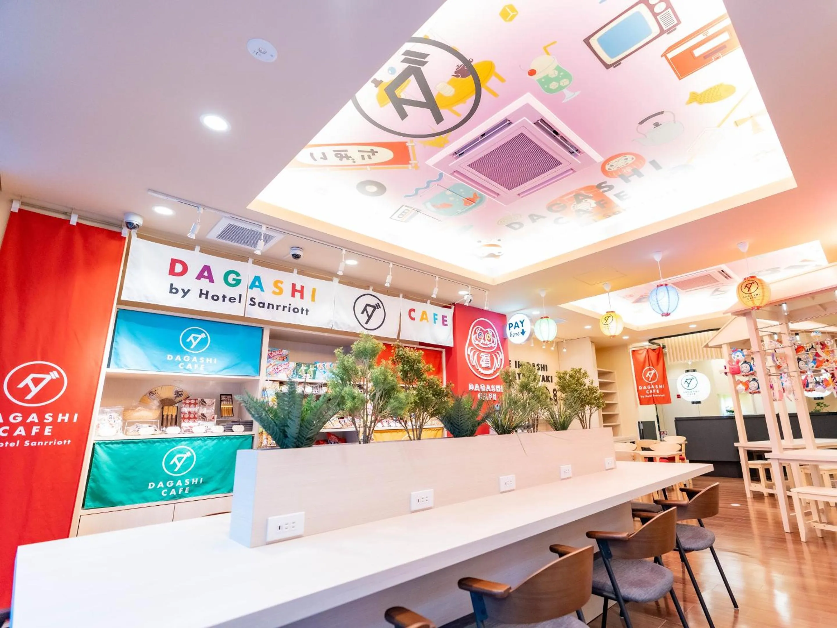 Restaurant/places to eat in Hotel Sanrriott Shinsaibashi