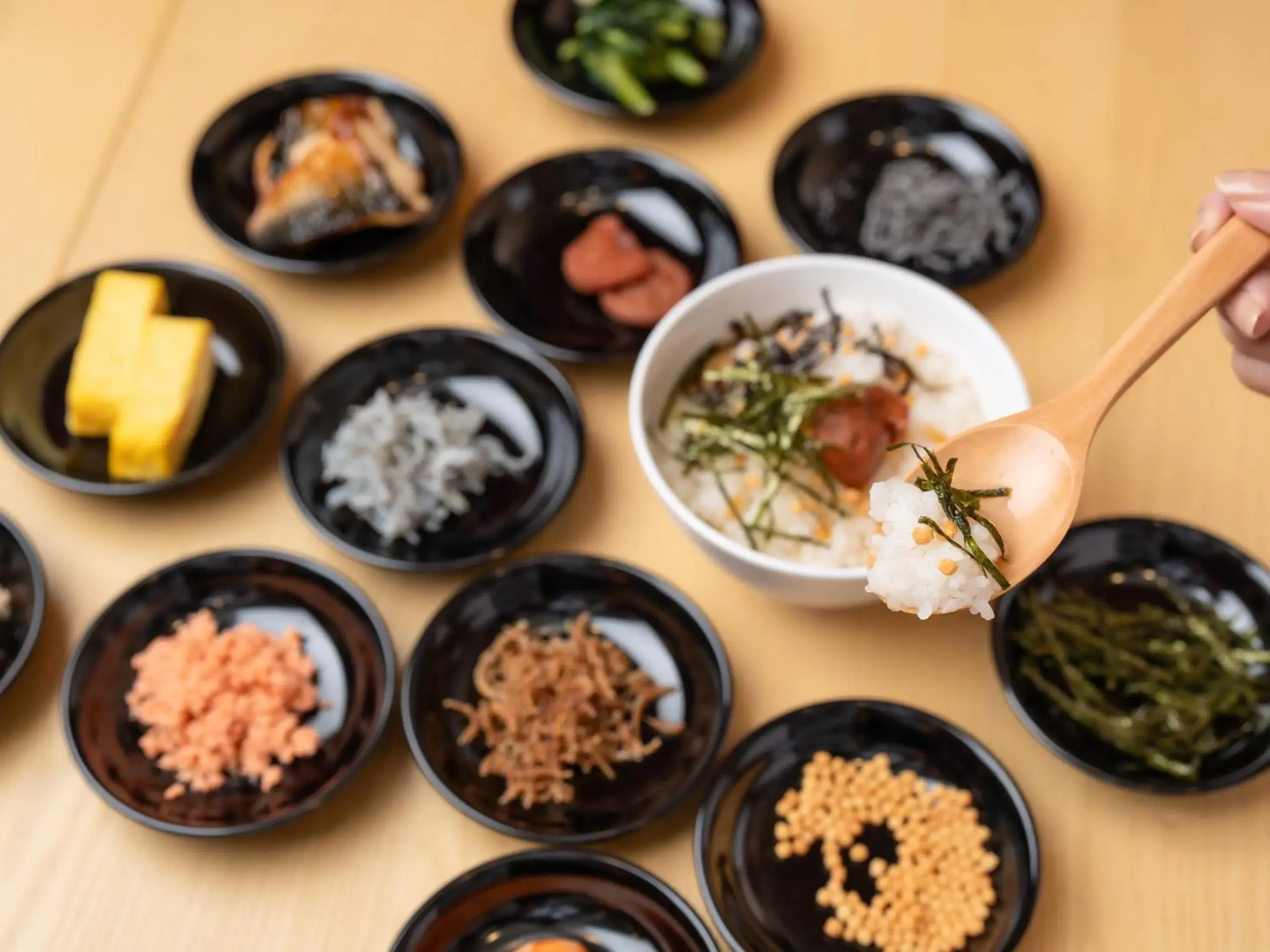 Breakfast in Hotel Sanrriott Shinsaibashi Breakfast in Hotel Sanrriott Shinsaibashi