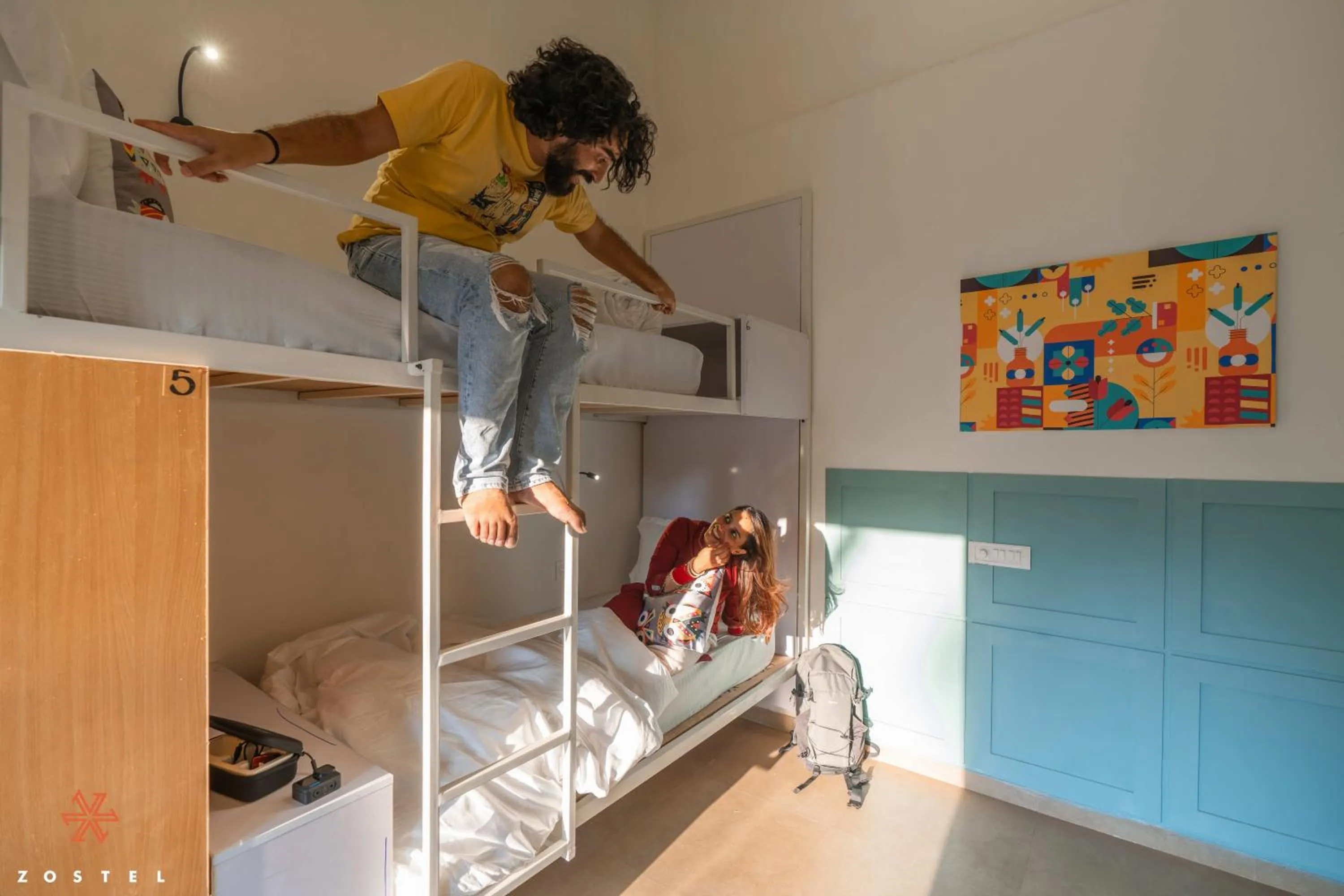 Bed in Zostel Goa (Anjuna)